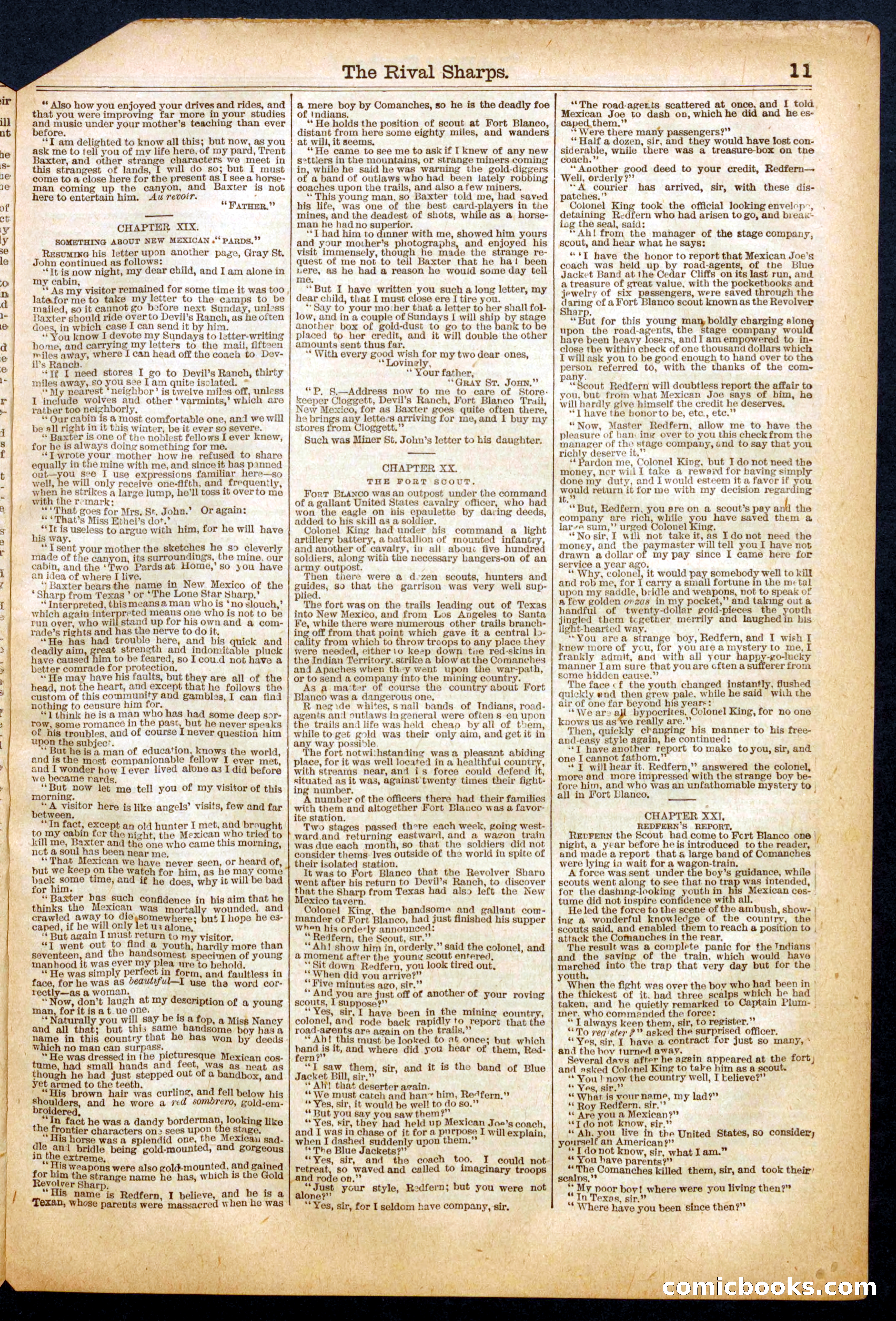 Beadle's Half Dime Library No. 692 — page 11 of 20
