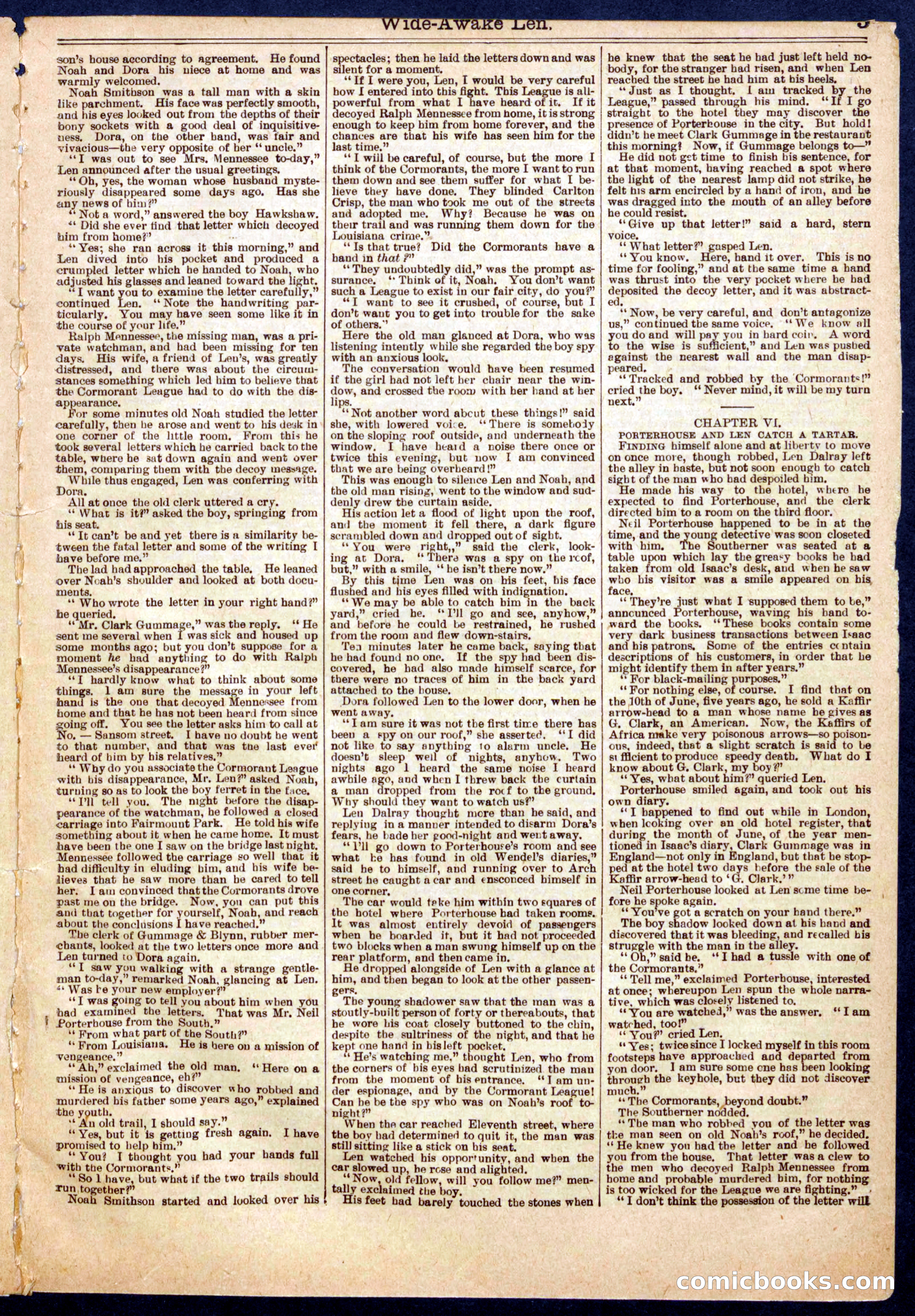 Beadle's Half Dime Library No. 715 — page 5 of 16