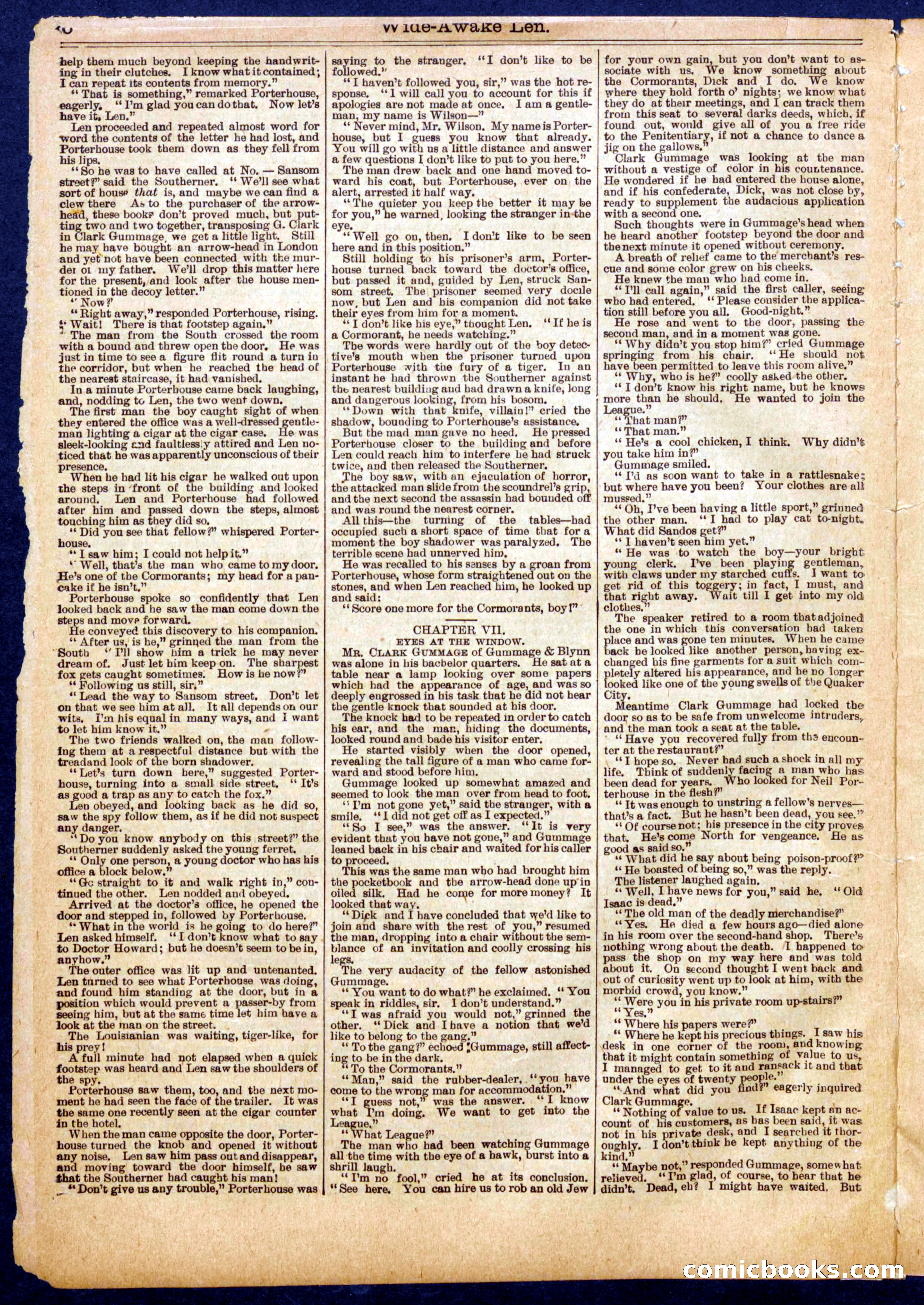 Beadle's Half Dime Library No. 715 — page 6 of 16