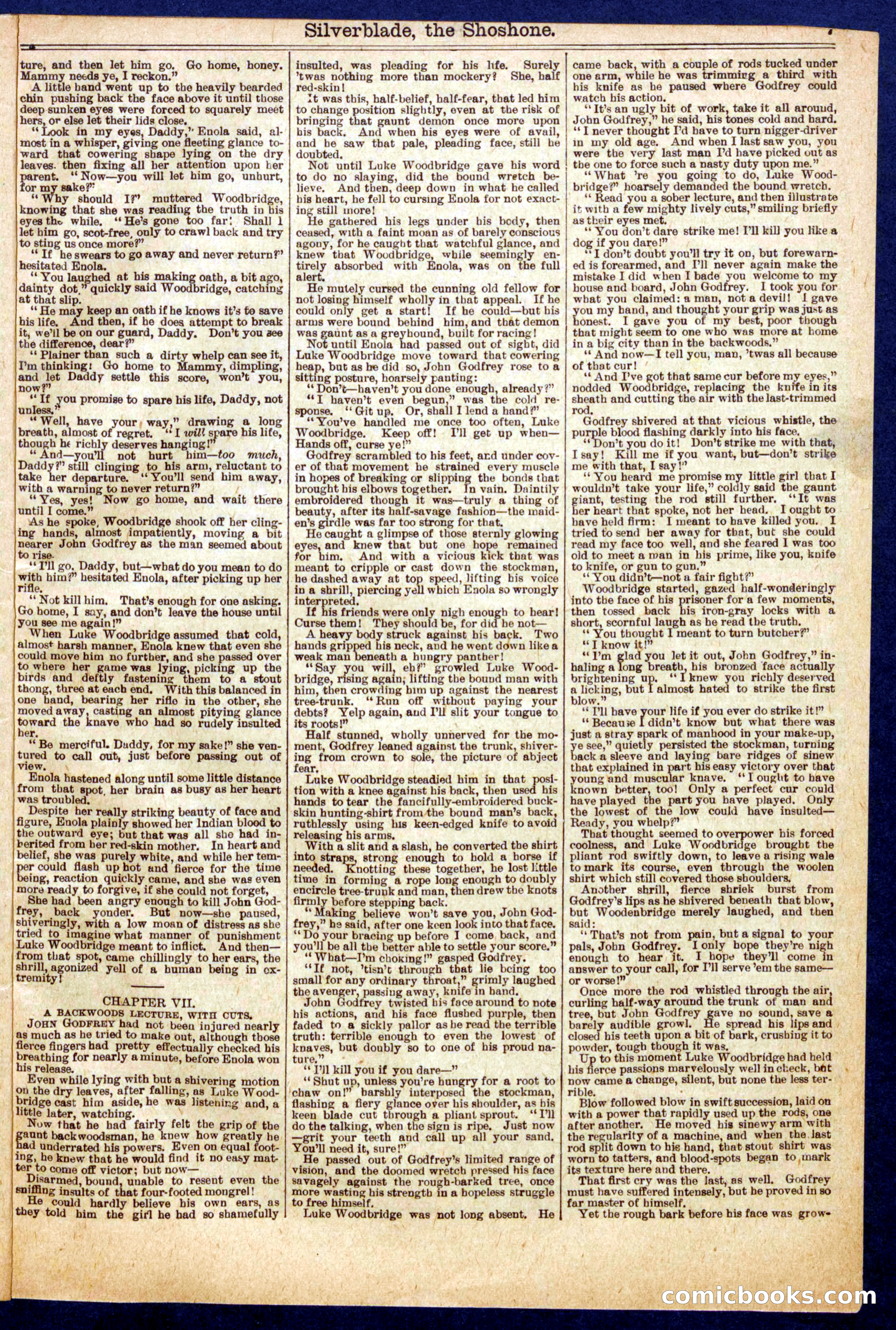 Beadle's Half Dime Library No. 723 — page 7 of 16