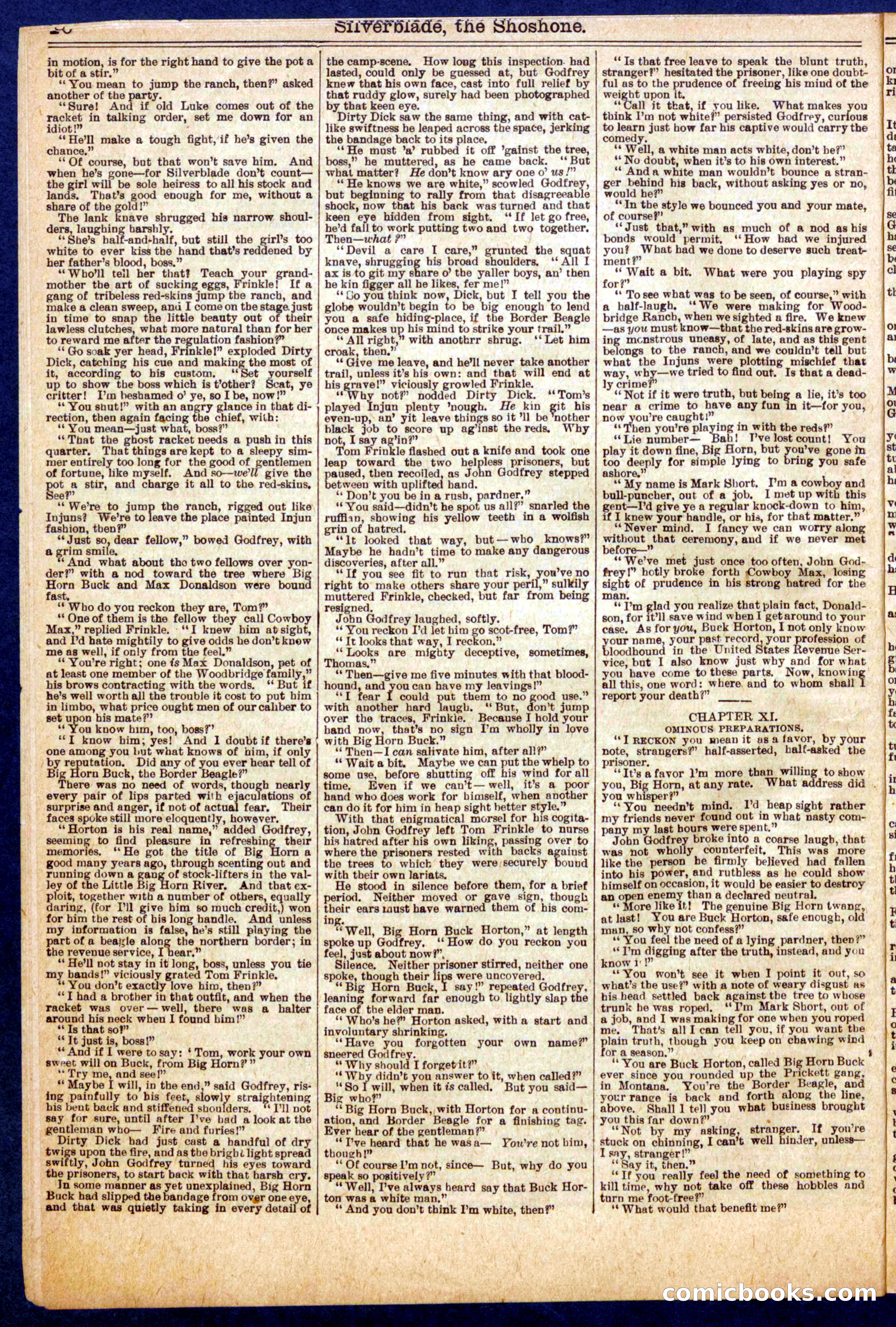 Beadle's Half Dime Library No. 723 — page 10 of 16