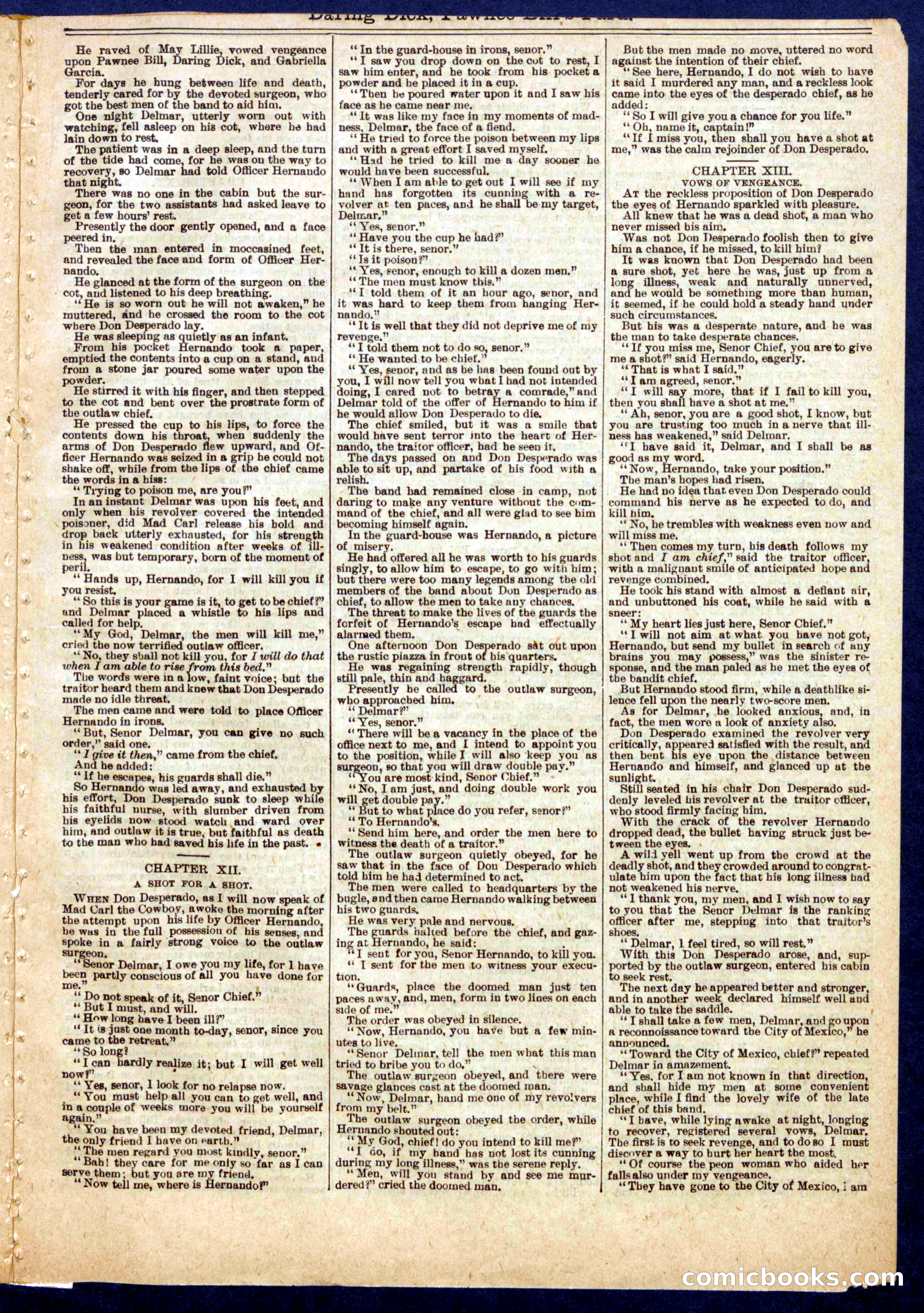 Beadle's Half Dime Library No. 725 — page 7 of 16