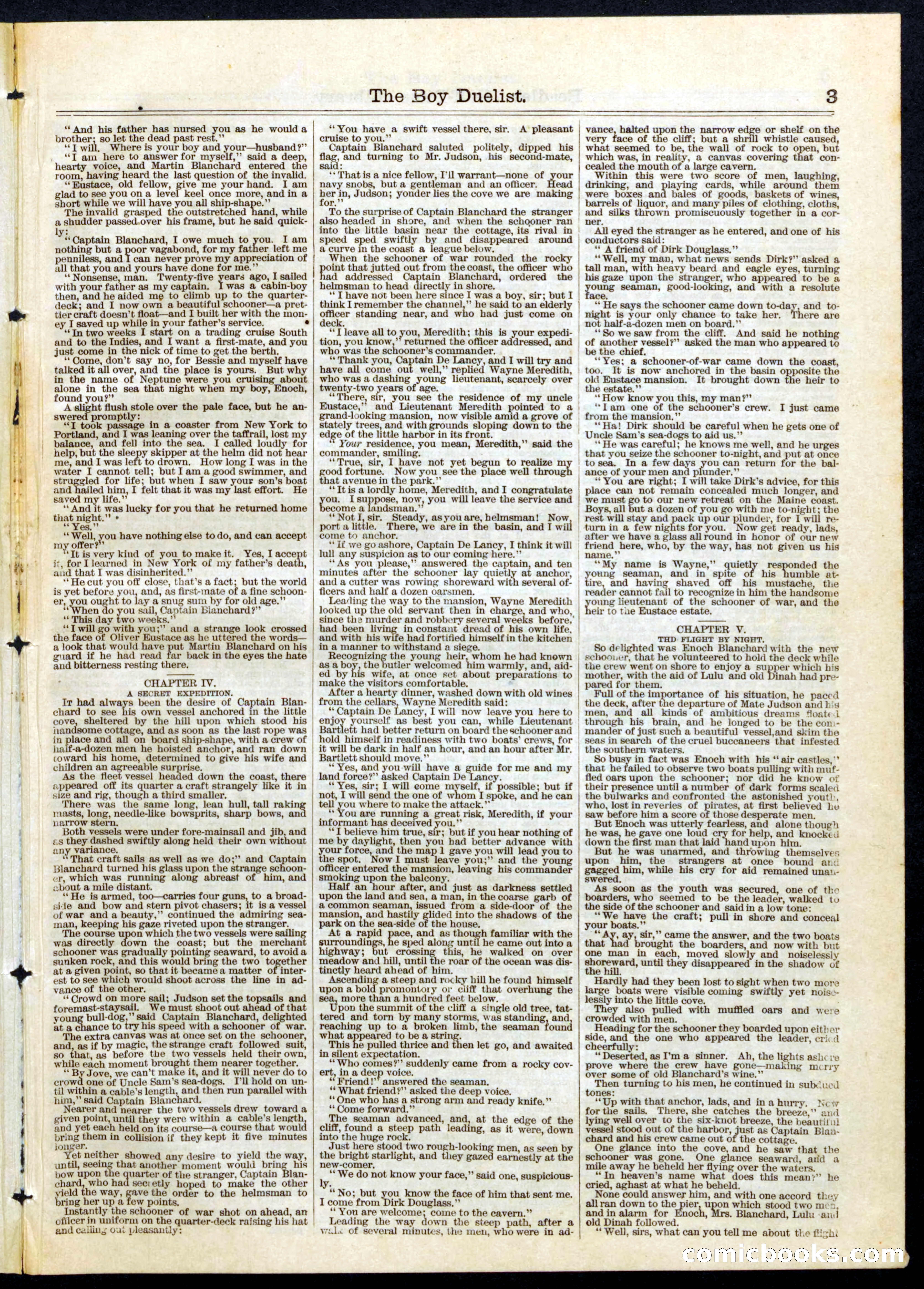 Beadle's Half Dime Library, No. 75 — page 3 of 16