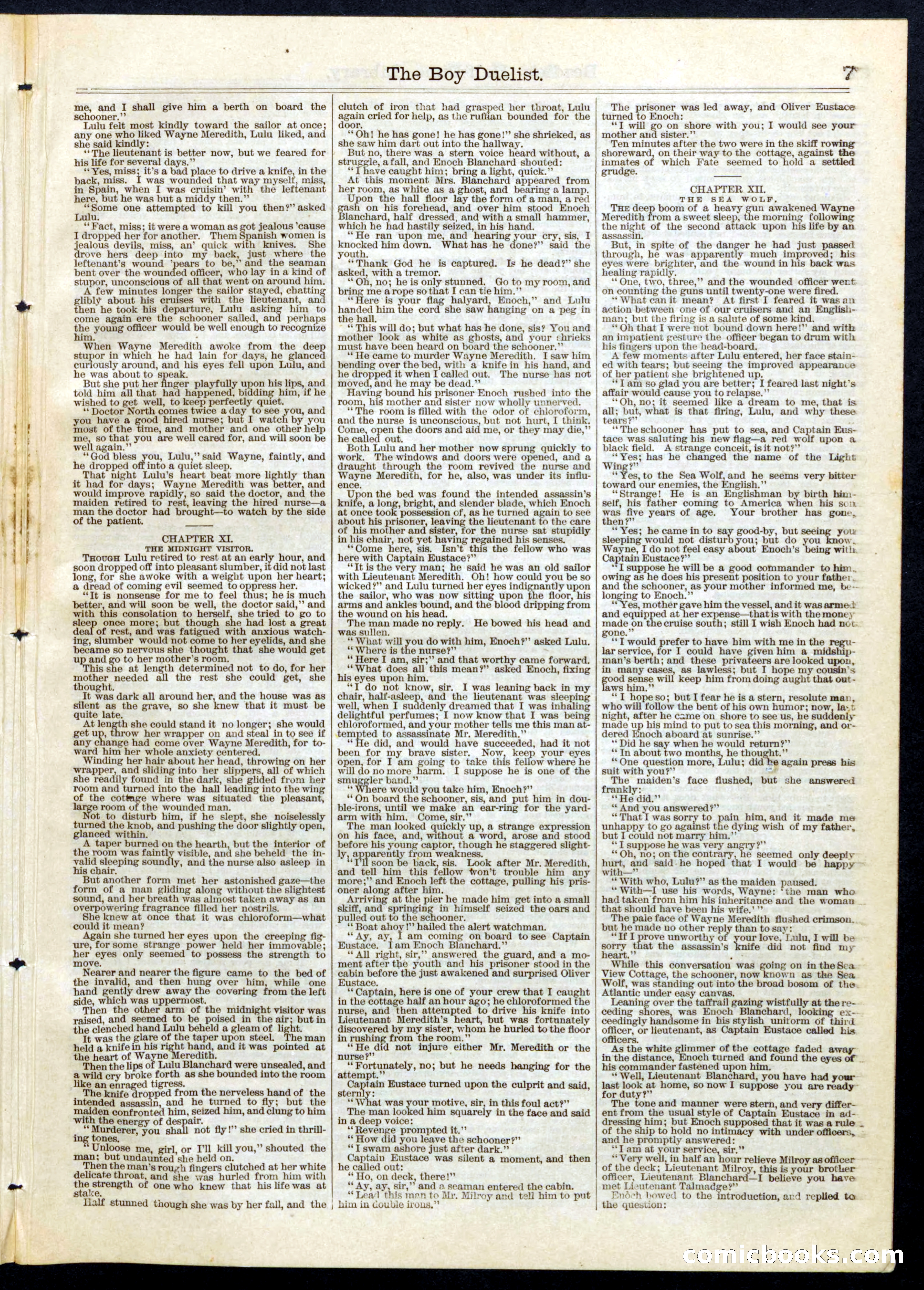 Beadle's Half Dime Library, No. 75 — page 7 of 16
