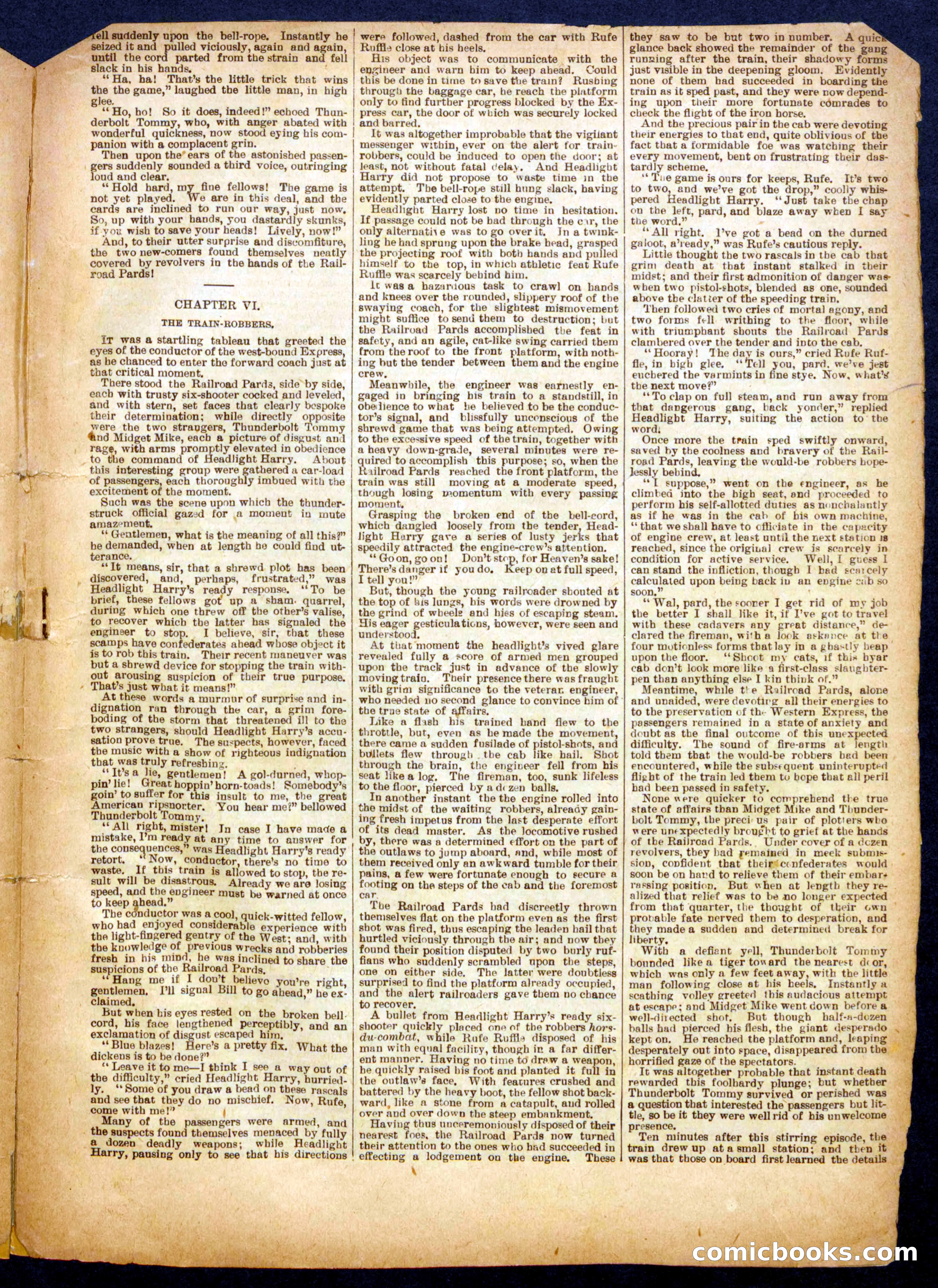 Beadle's Half Dime Library No. 759 — page 7 of 16