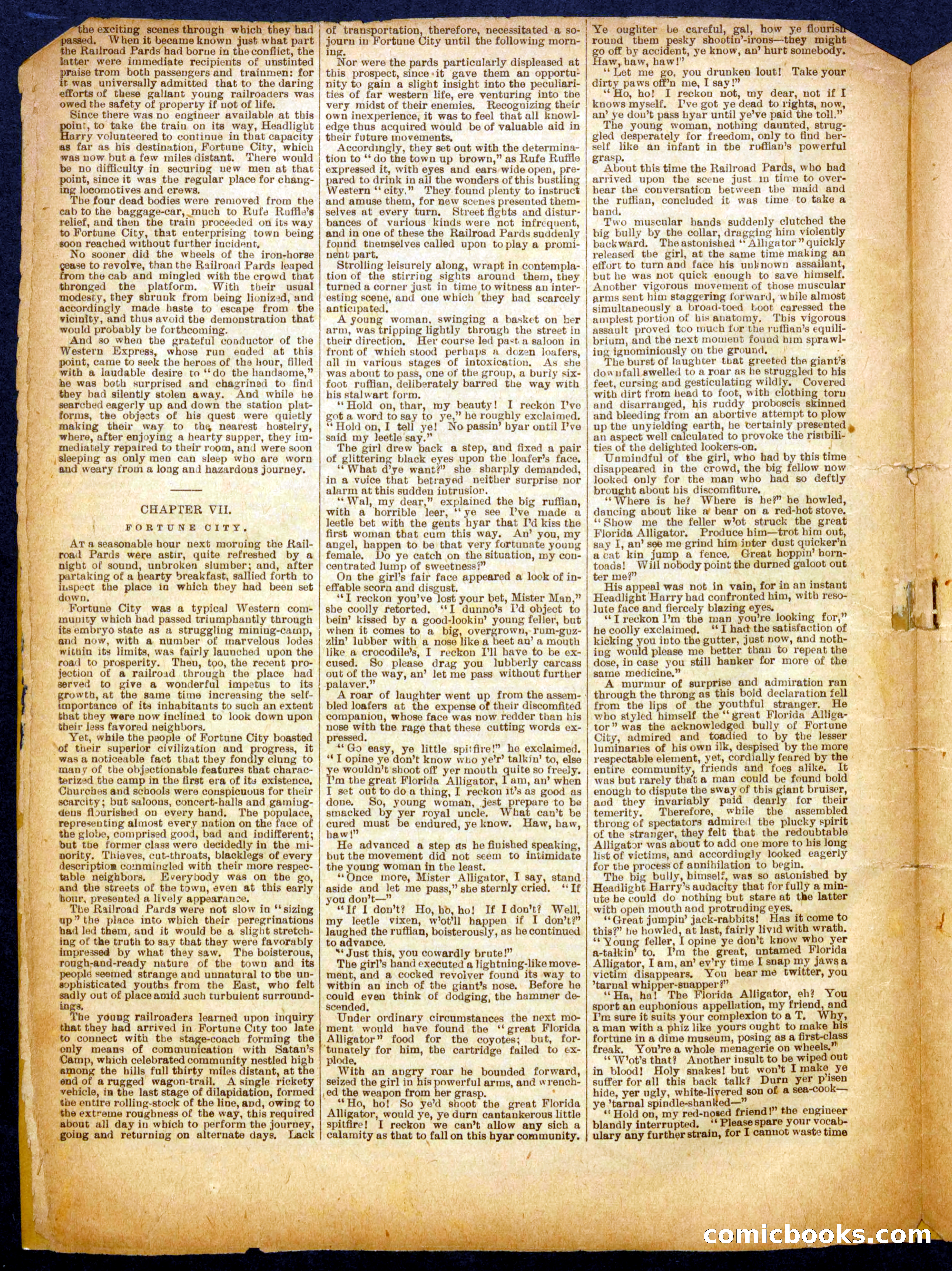 Beadle's Half Dime Library No. 759 — page 8 of 16