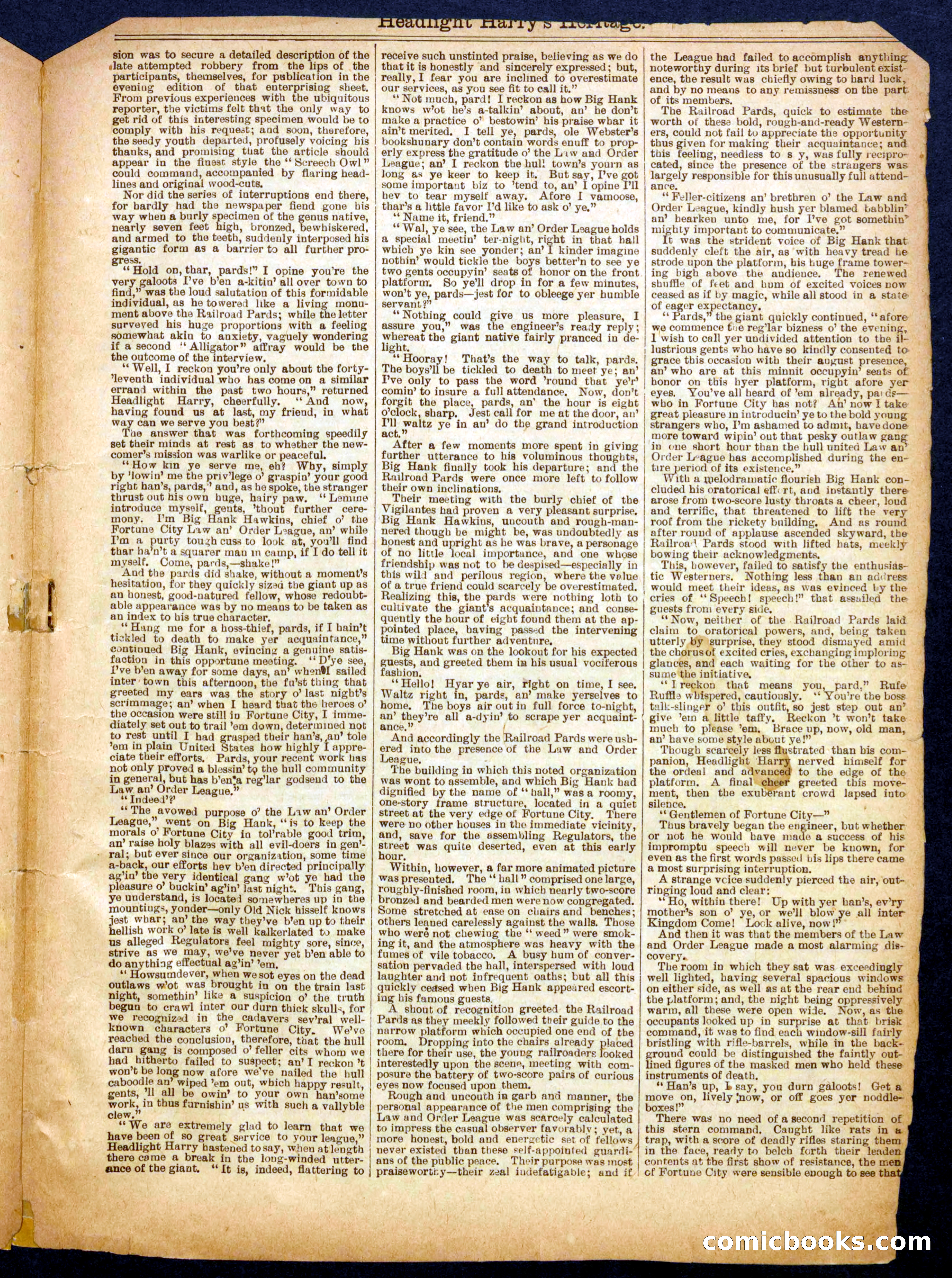 Beadle's Half Dime Library No. 759 — page 11 of 16
