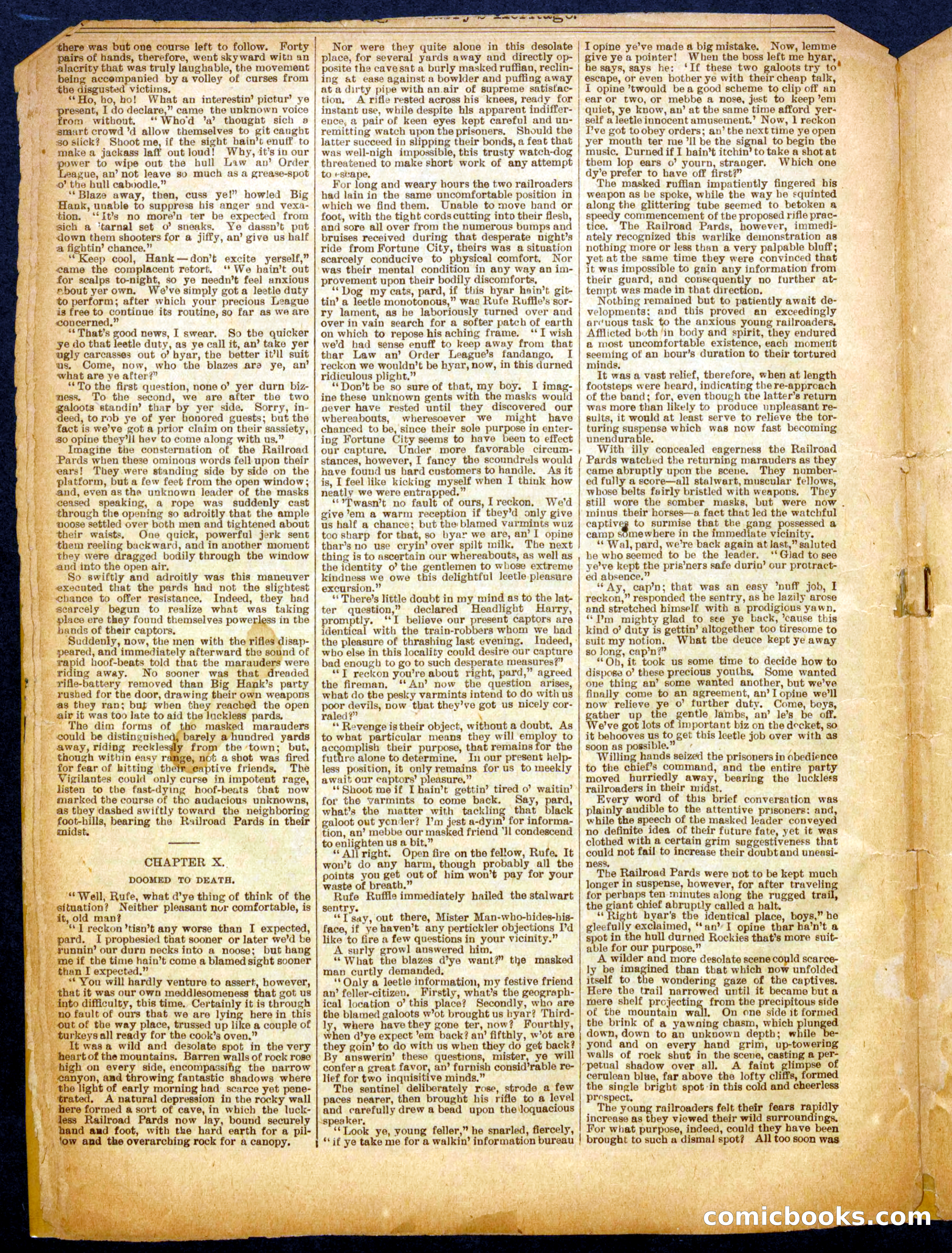 Beadle's Half Dime Library No. 759 — page 12 of 16