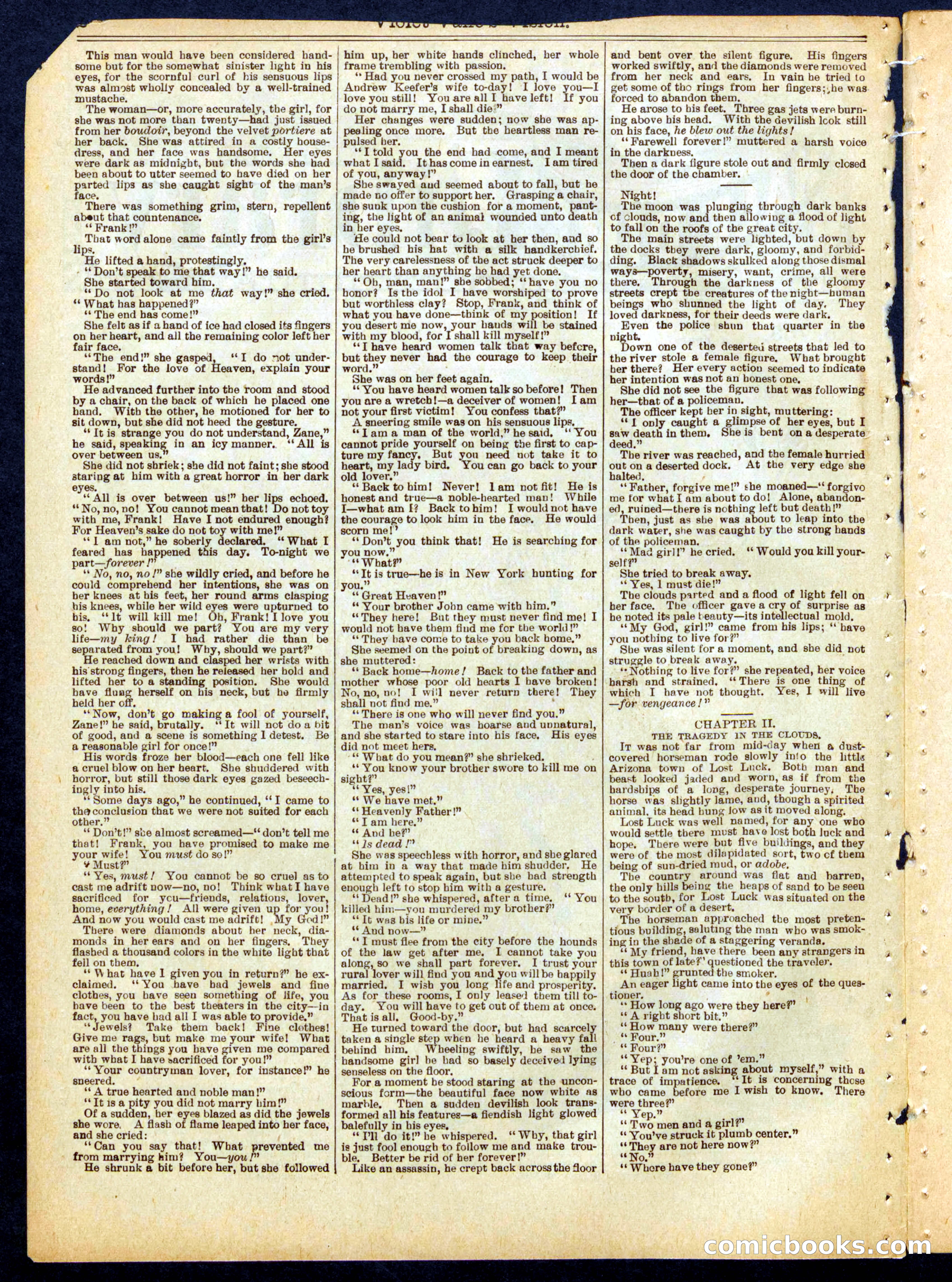 Beadle's Half Dime Library No. 763 — page 2 of 16
