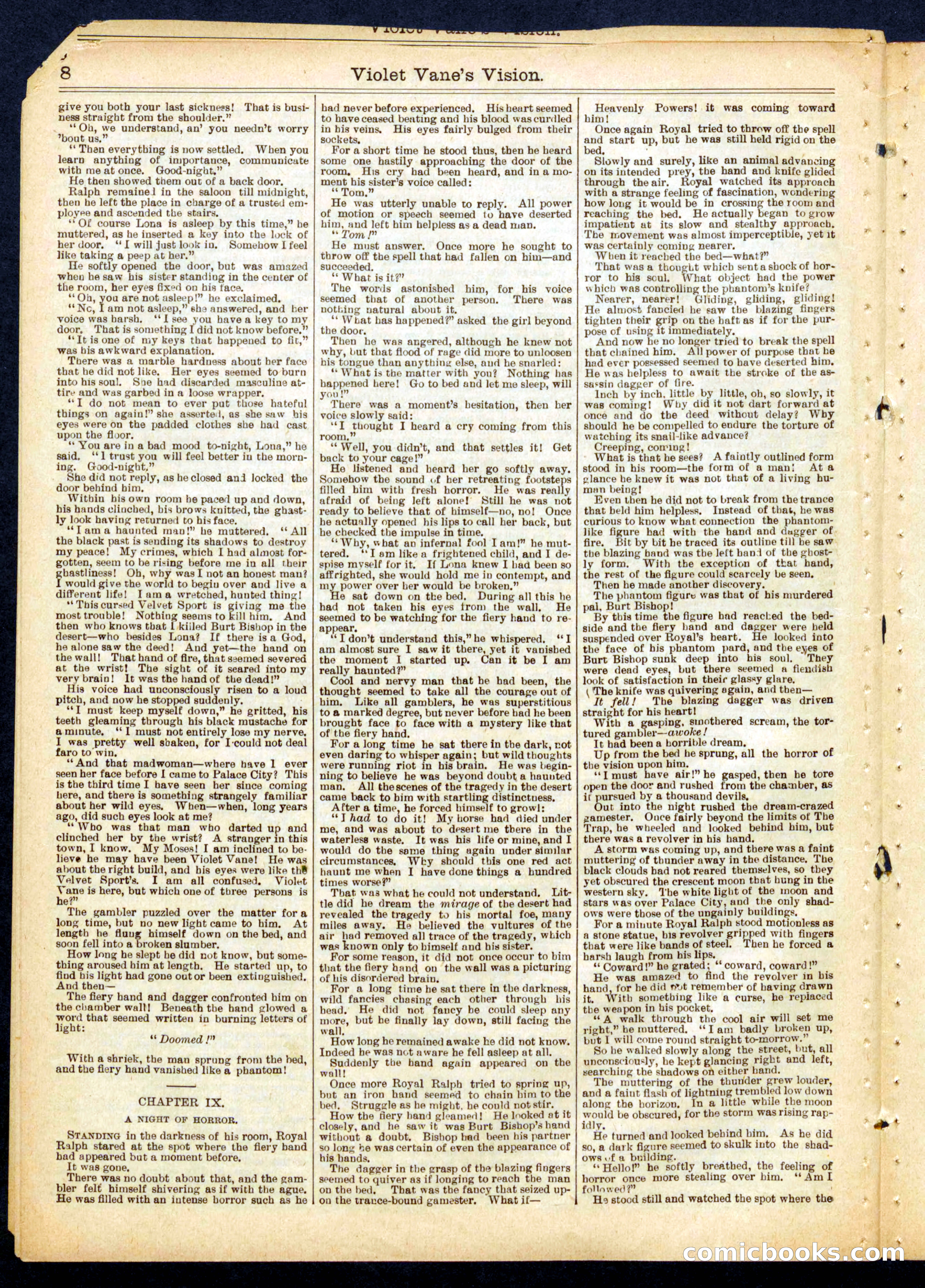 Beadle's Half Dime Library No. 763 — page 8 of 16