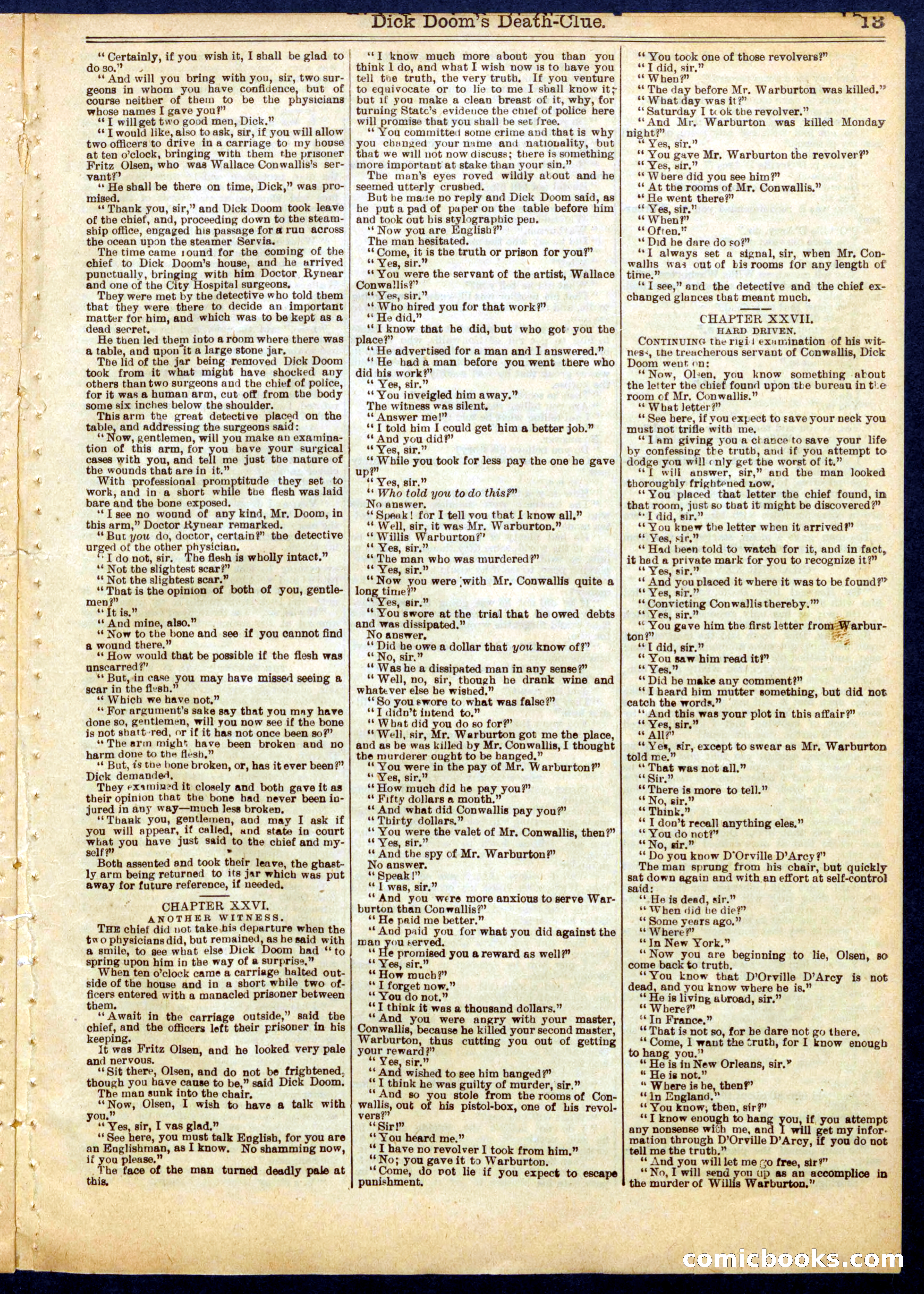 Beadle's Half Dime Library No. 808 — page 13 of 16