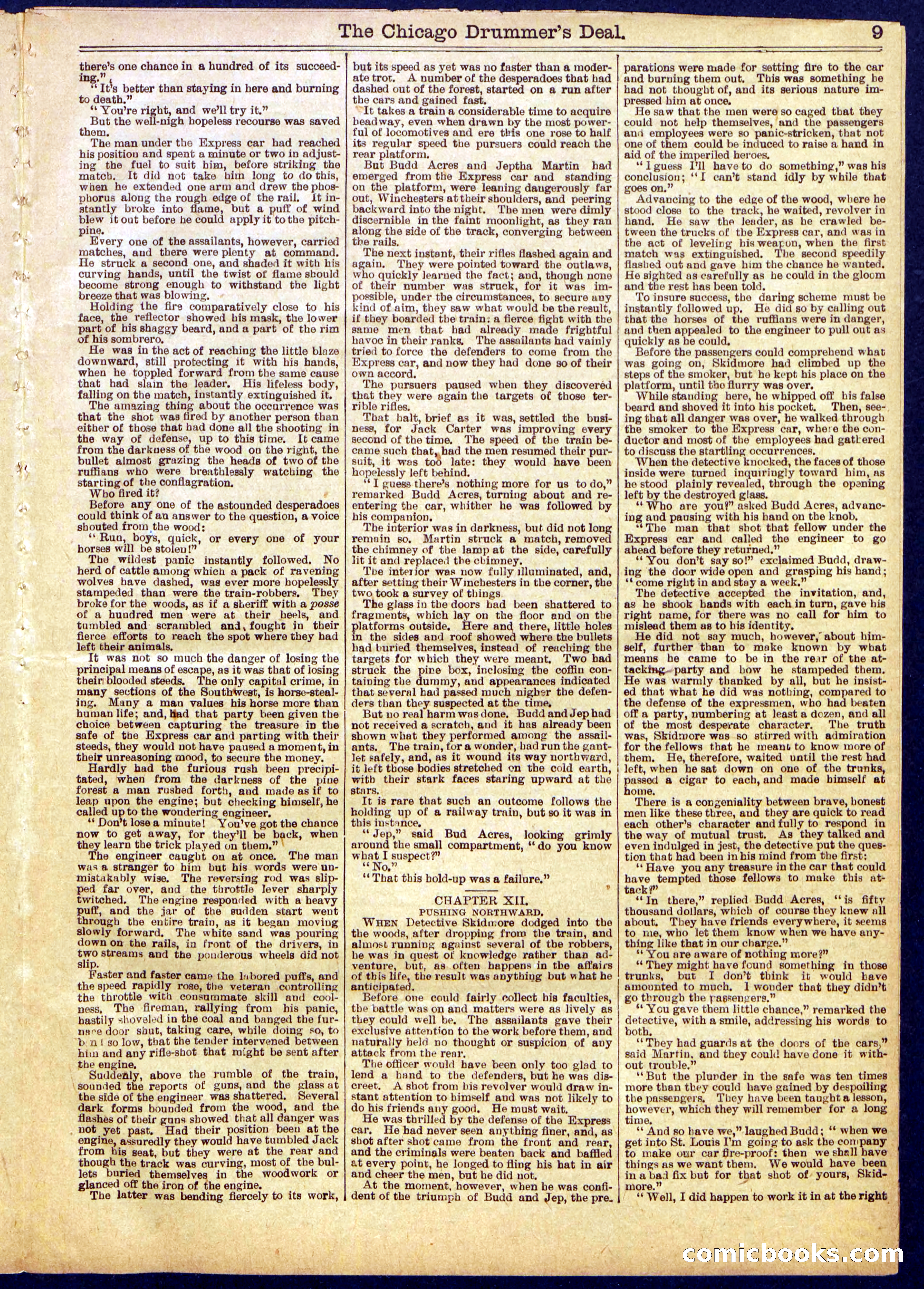 Beadle's Half Dime Library, No. 831 — page 9 of 16