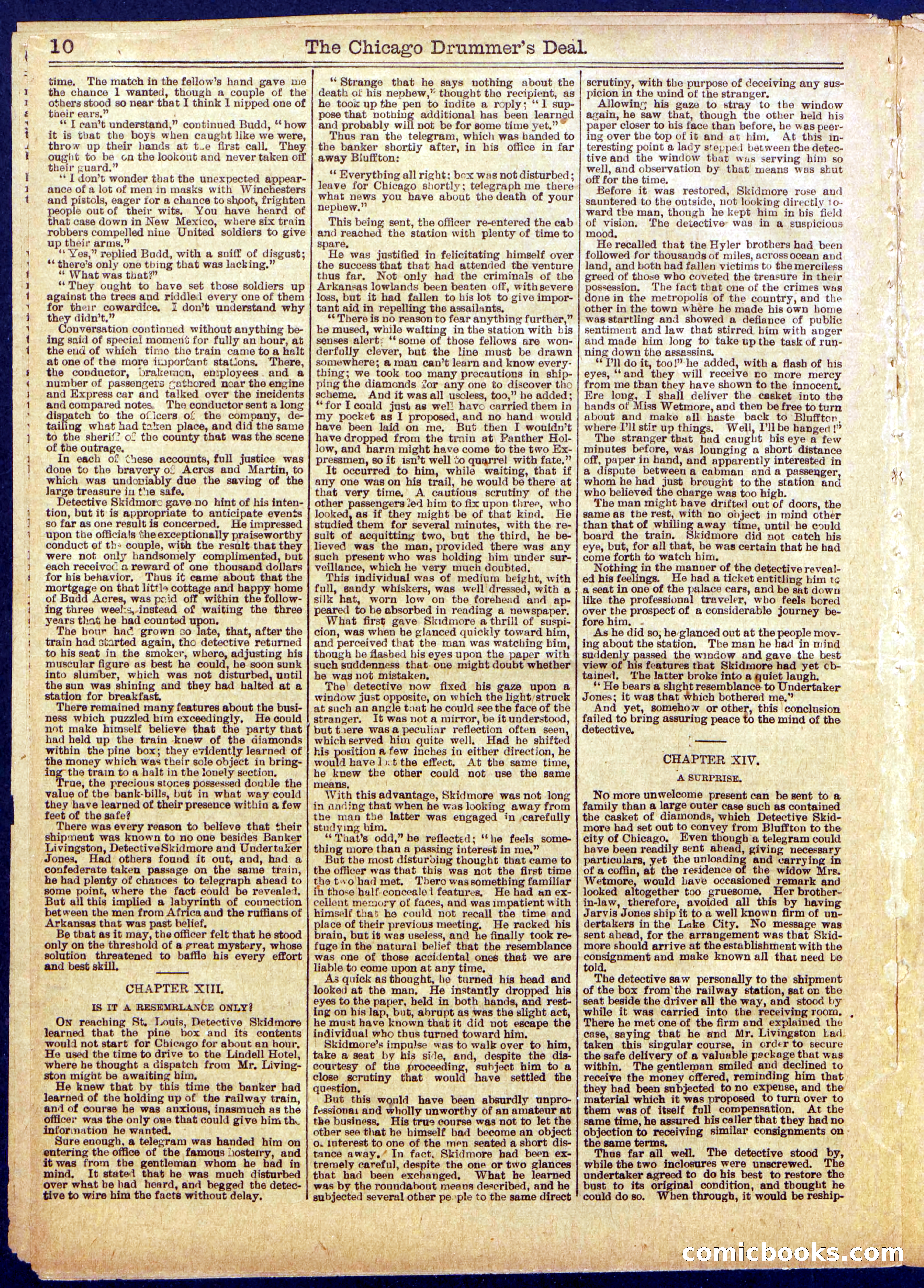 Beadle's Half Dime Library, No. 831 — page 10 of 16