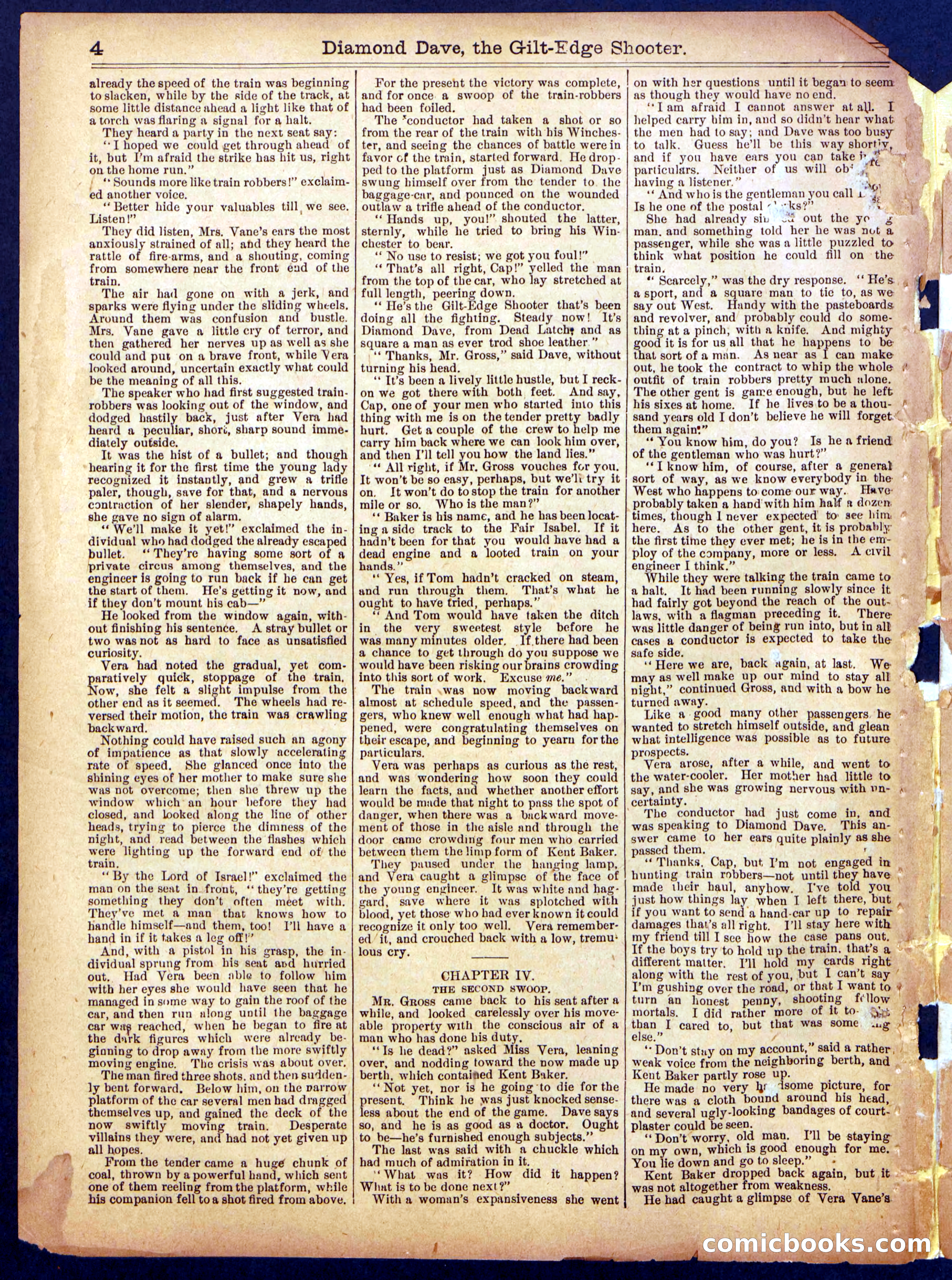 Beadle's Half Dime Library No. 901 — page 4 of 16