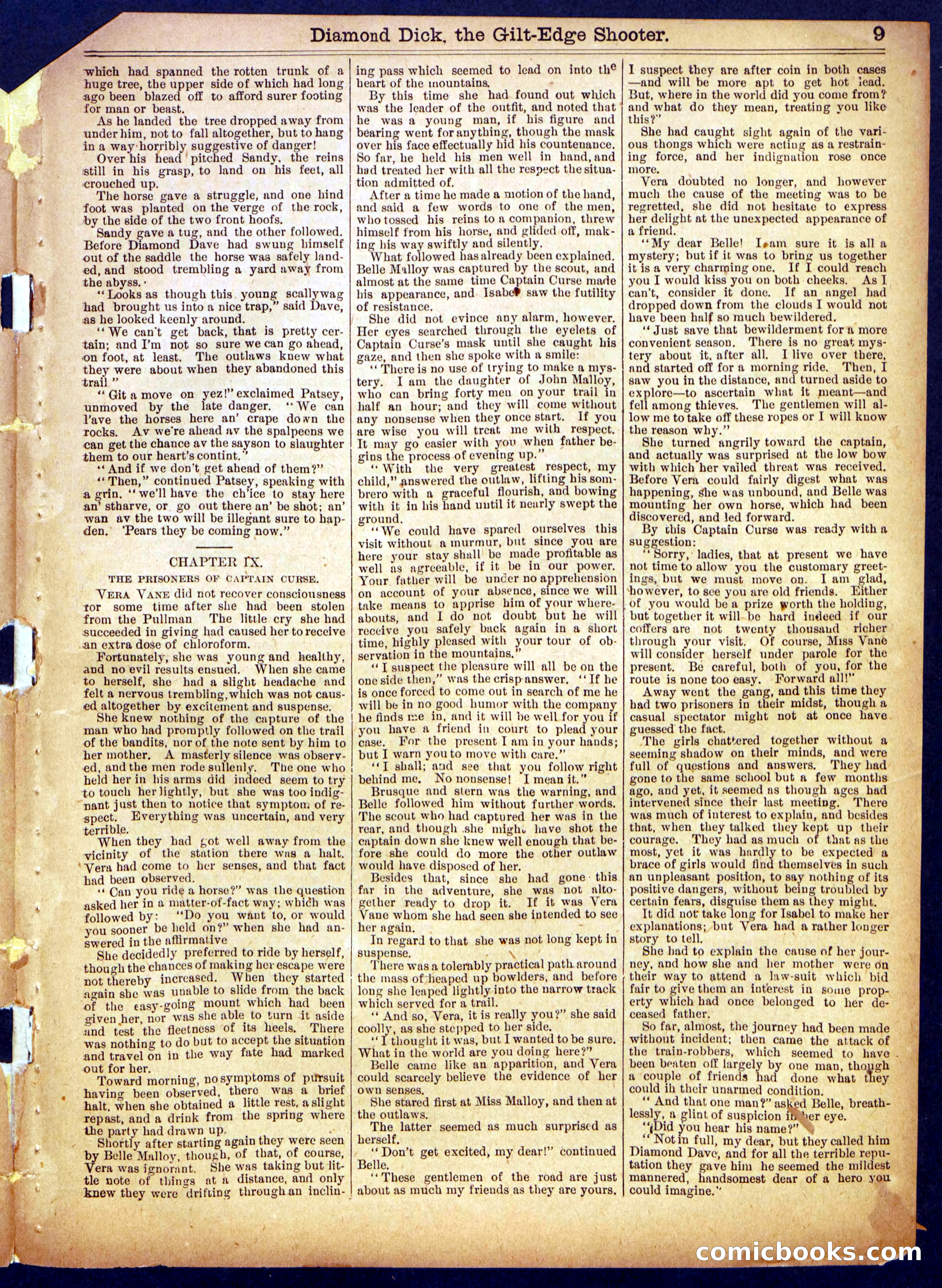 Beadle's Half Dime Library No. 901 — page 9 of 16