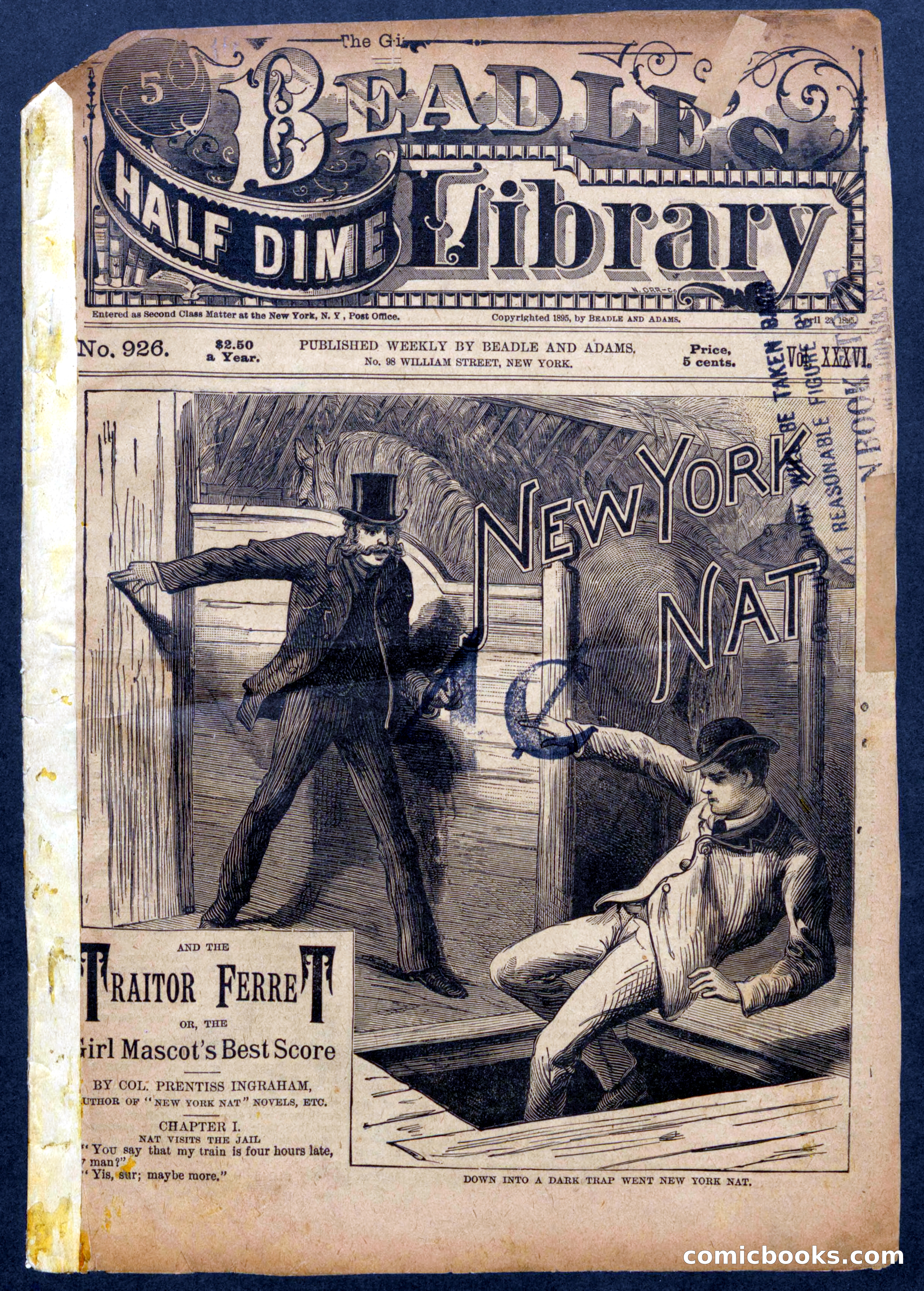 Beadle's Half Dime Library, No. 926 — page 1 of 16