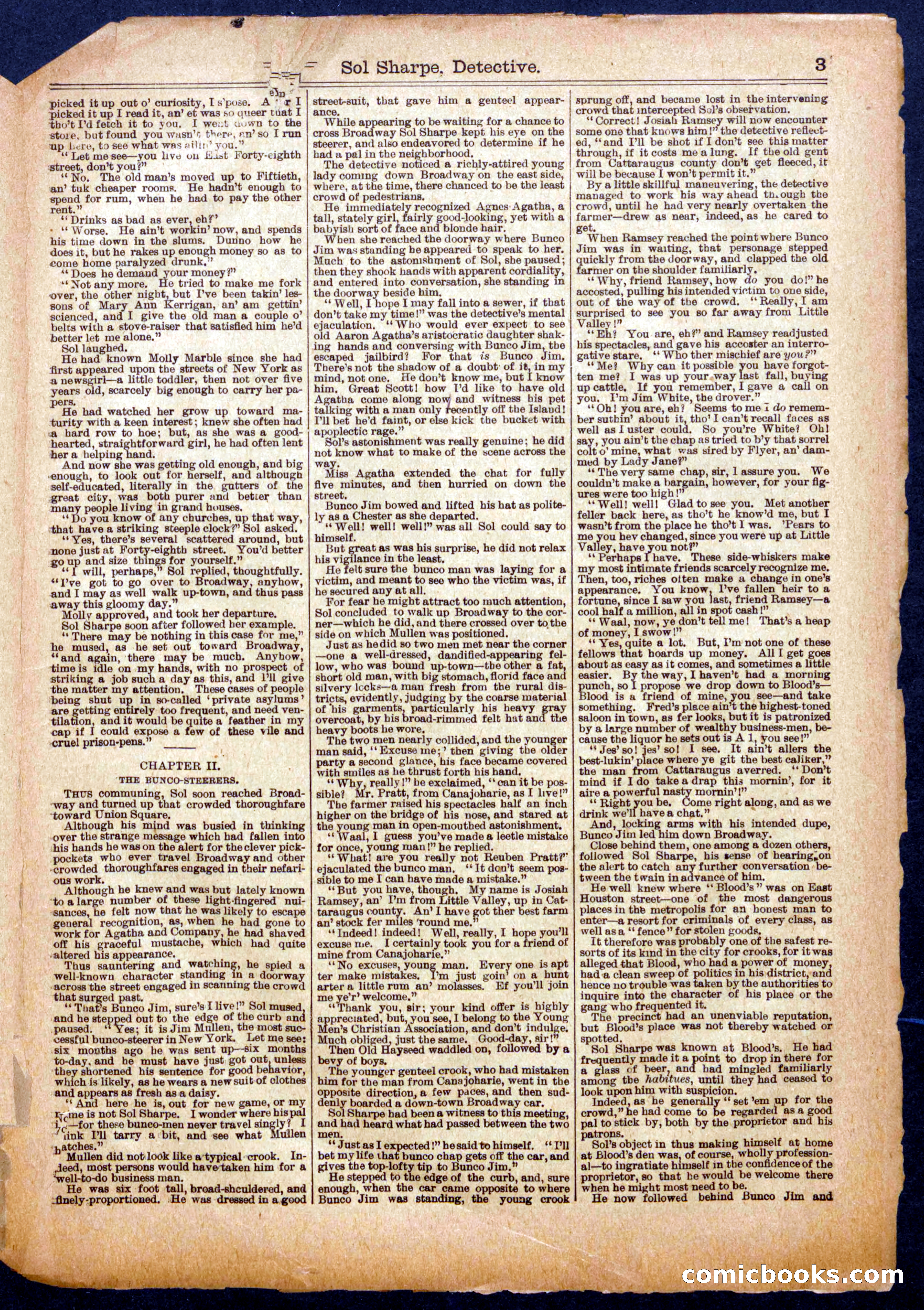 Beadle's Half Dime Library No. 943 — page 3 of 16