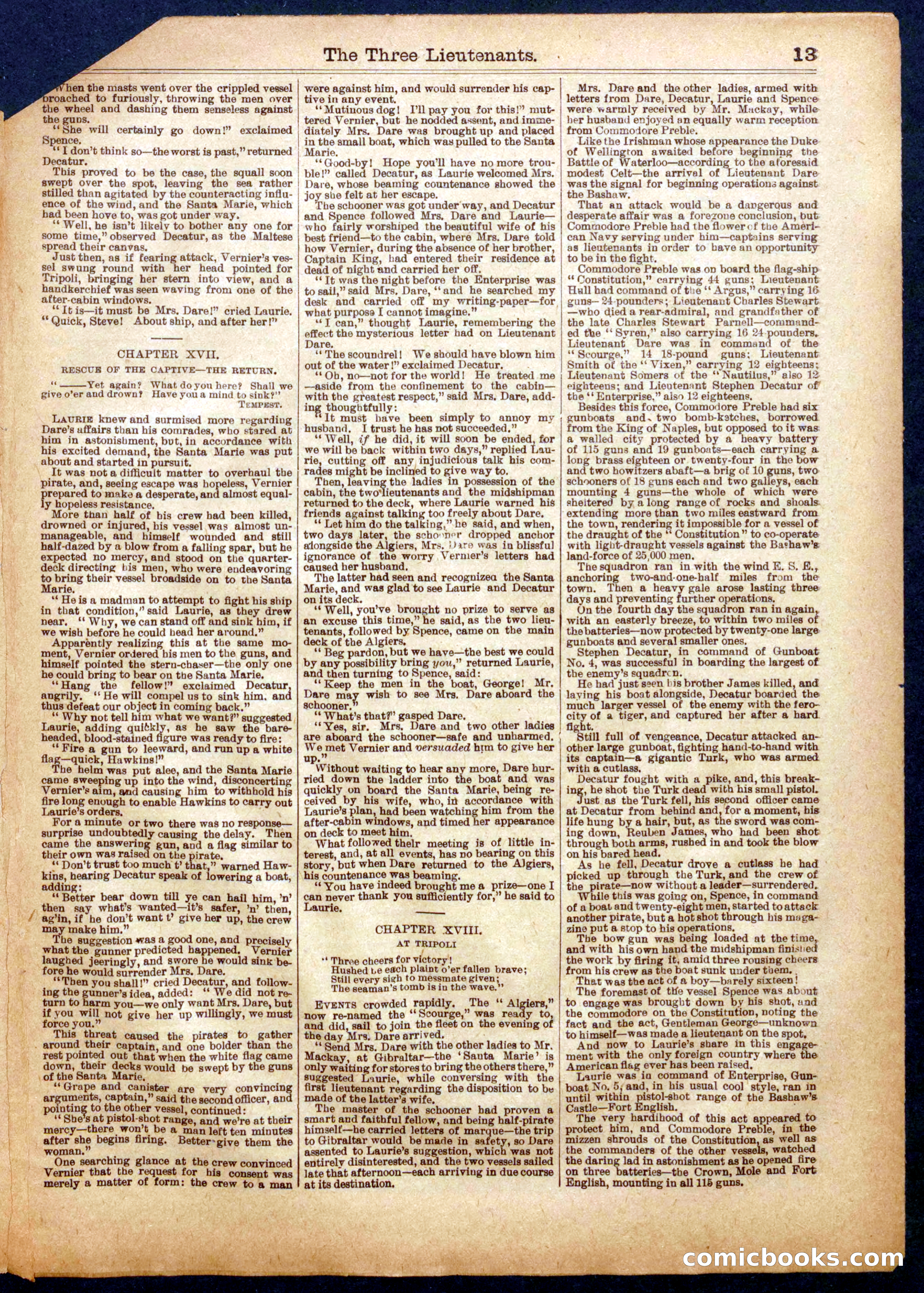 Beadle's Half Dime Library No. 949 — page 13 of 16