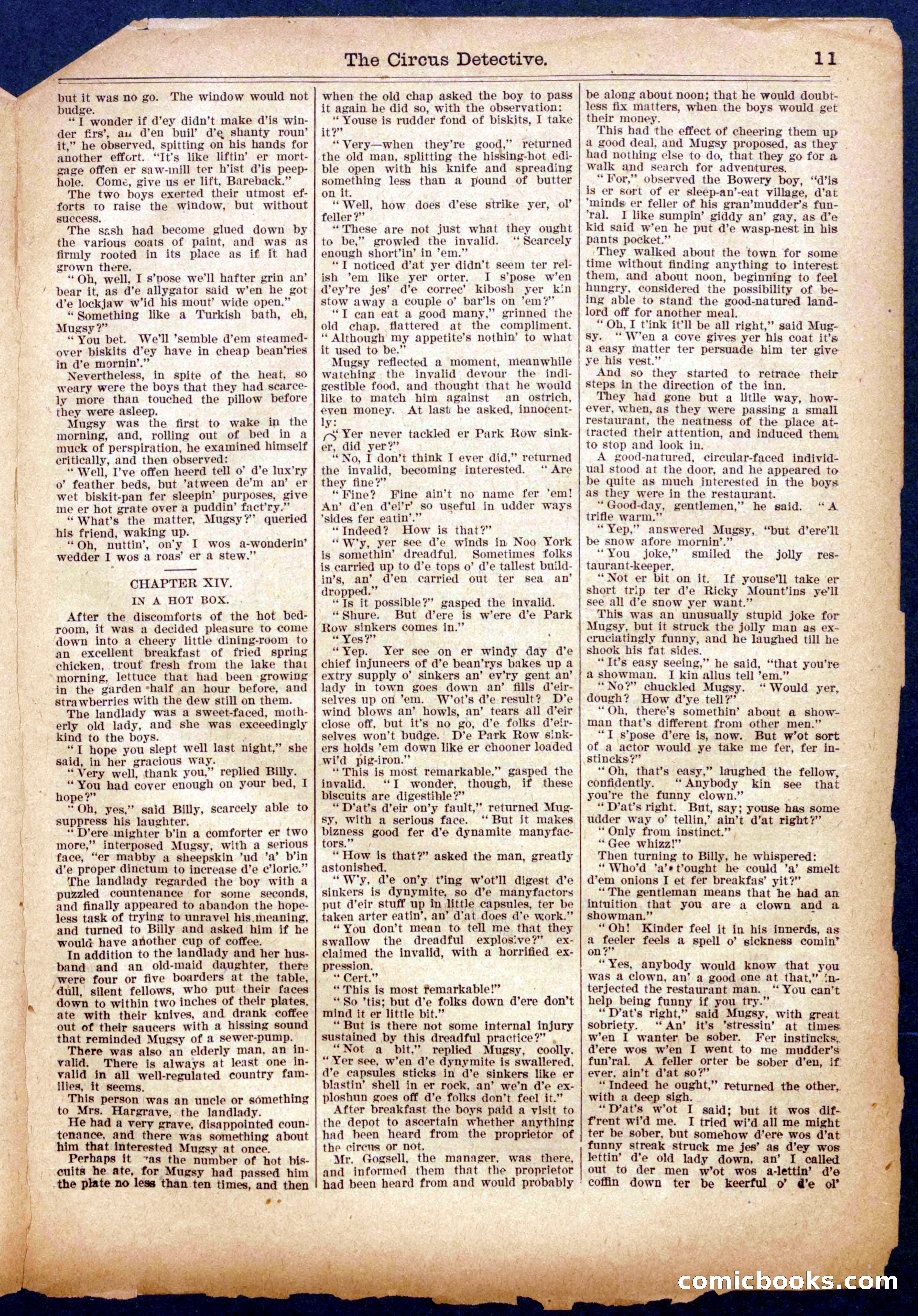 Beadle's Half Dime Library No. 952 — page 11 of 16