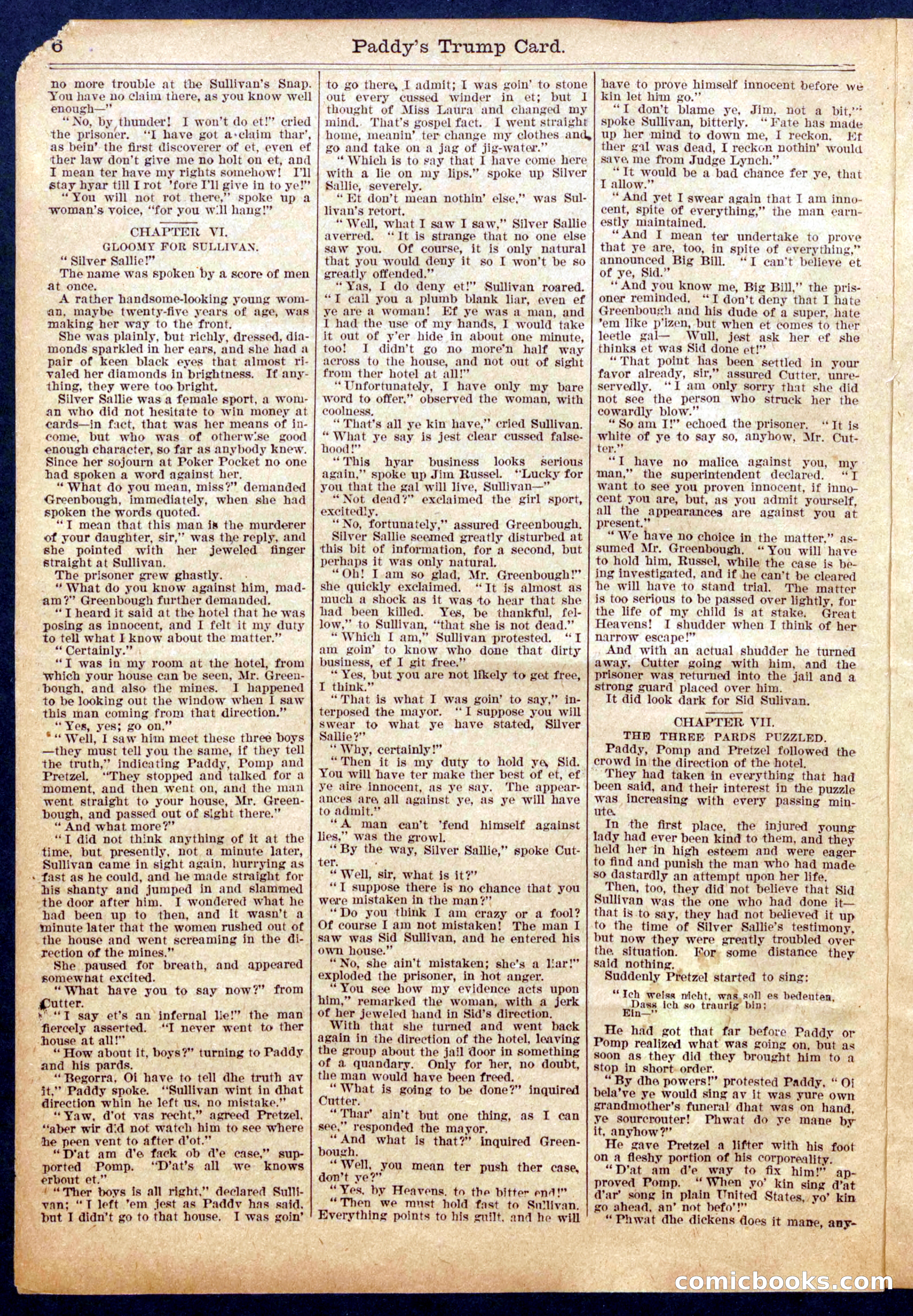 Beadle's Half Dime Library No. 953 — page 6 of 16