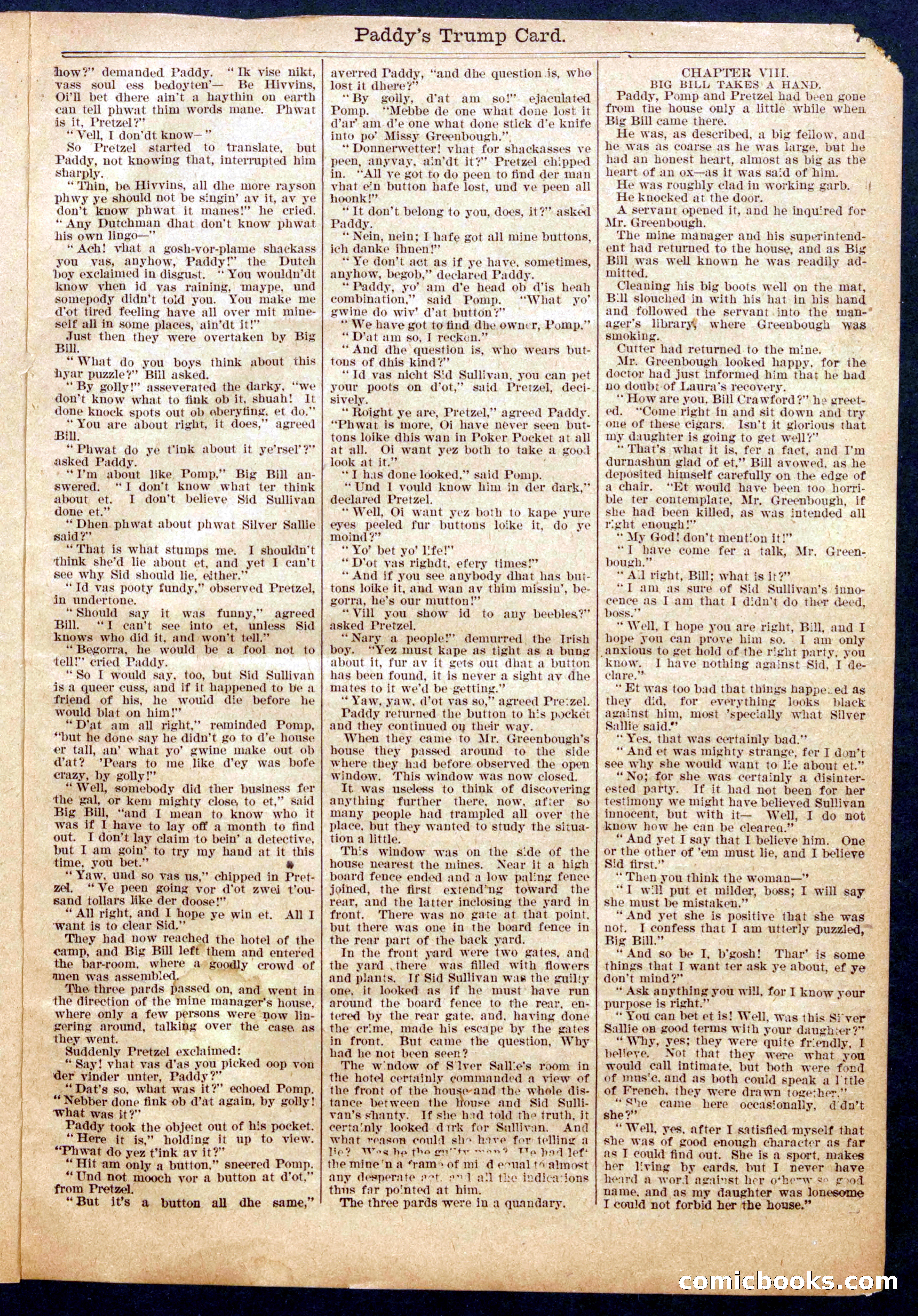 Beadle's Half Dime Library No. 953 — page 7 of 16