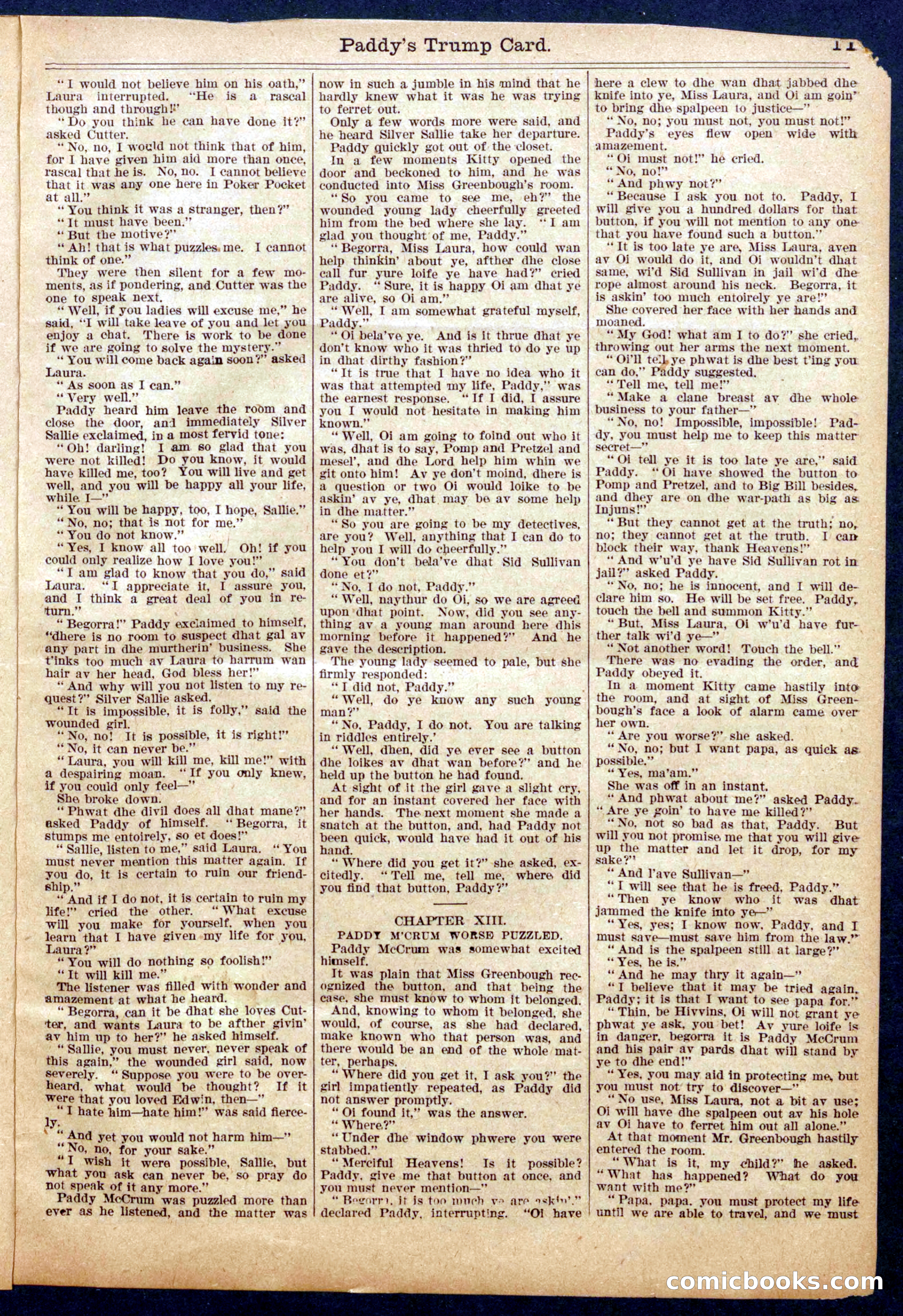 Beadle's Half Dime Library No. 953 — page 11 of 16