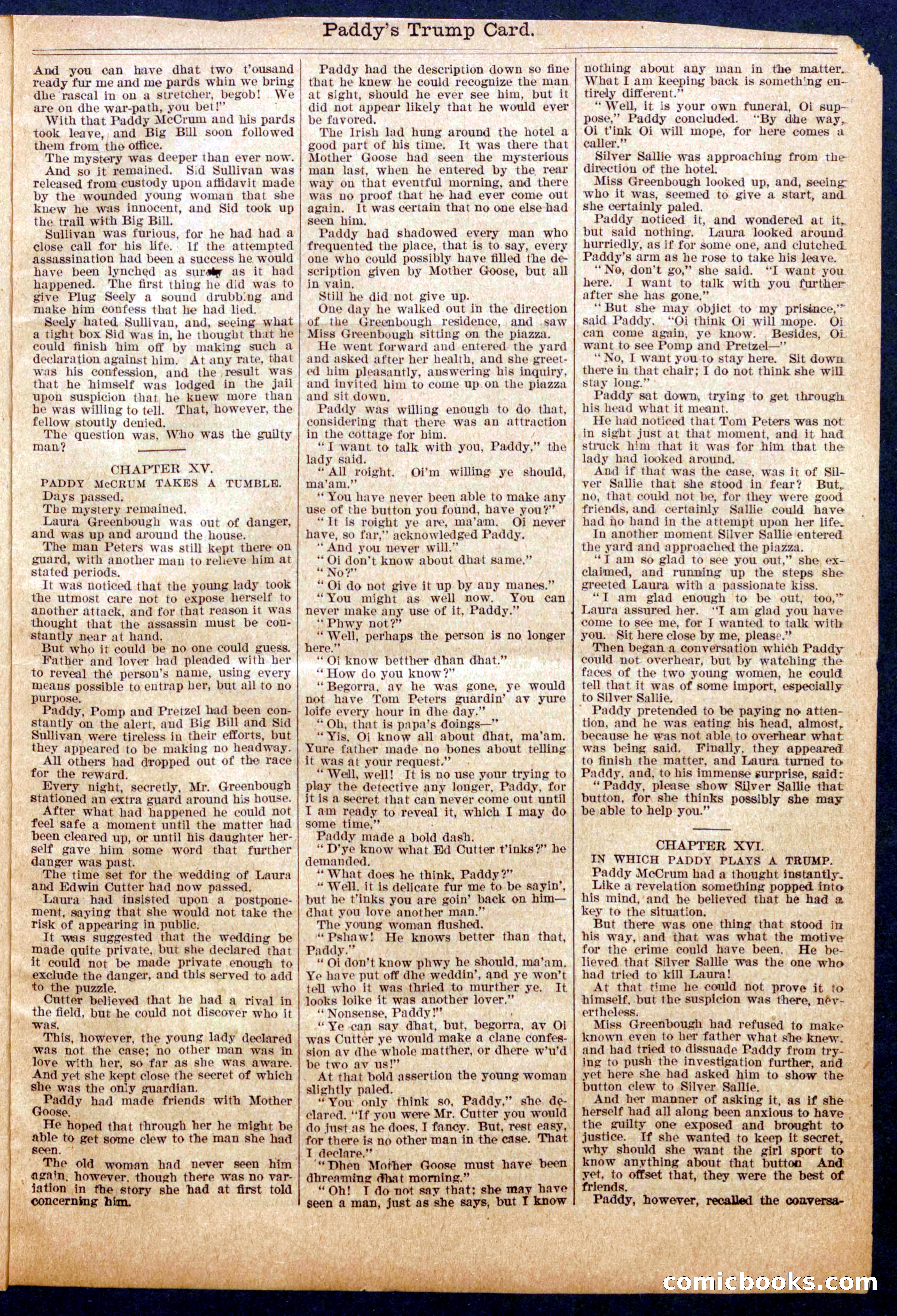 Beadle's Half Dime Library No. 953 — page 13 of 16