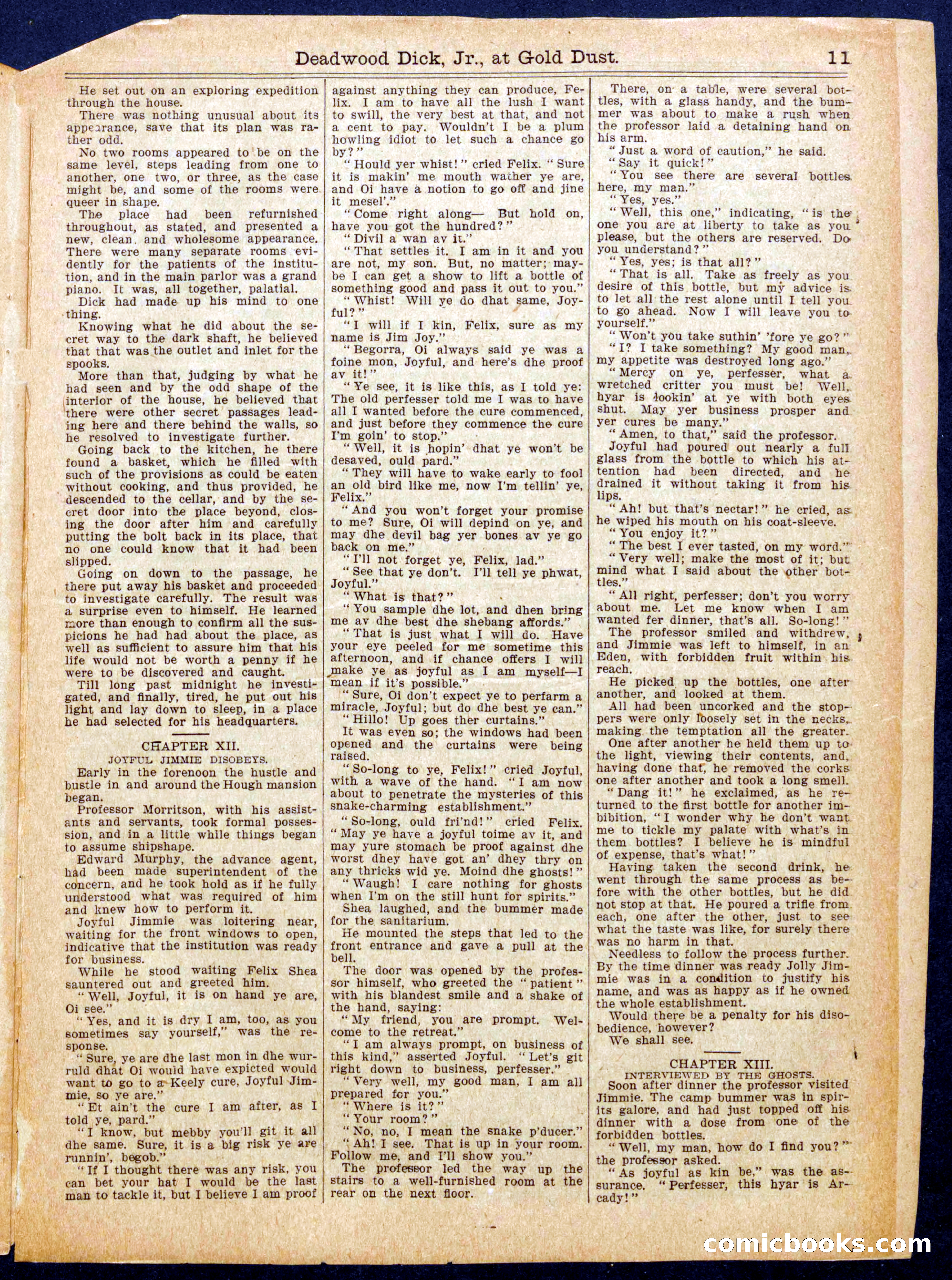 Beadle's Half Dime Library No. 902 — page 11 of 16