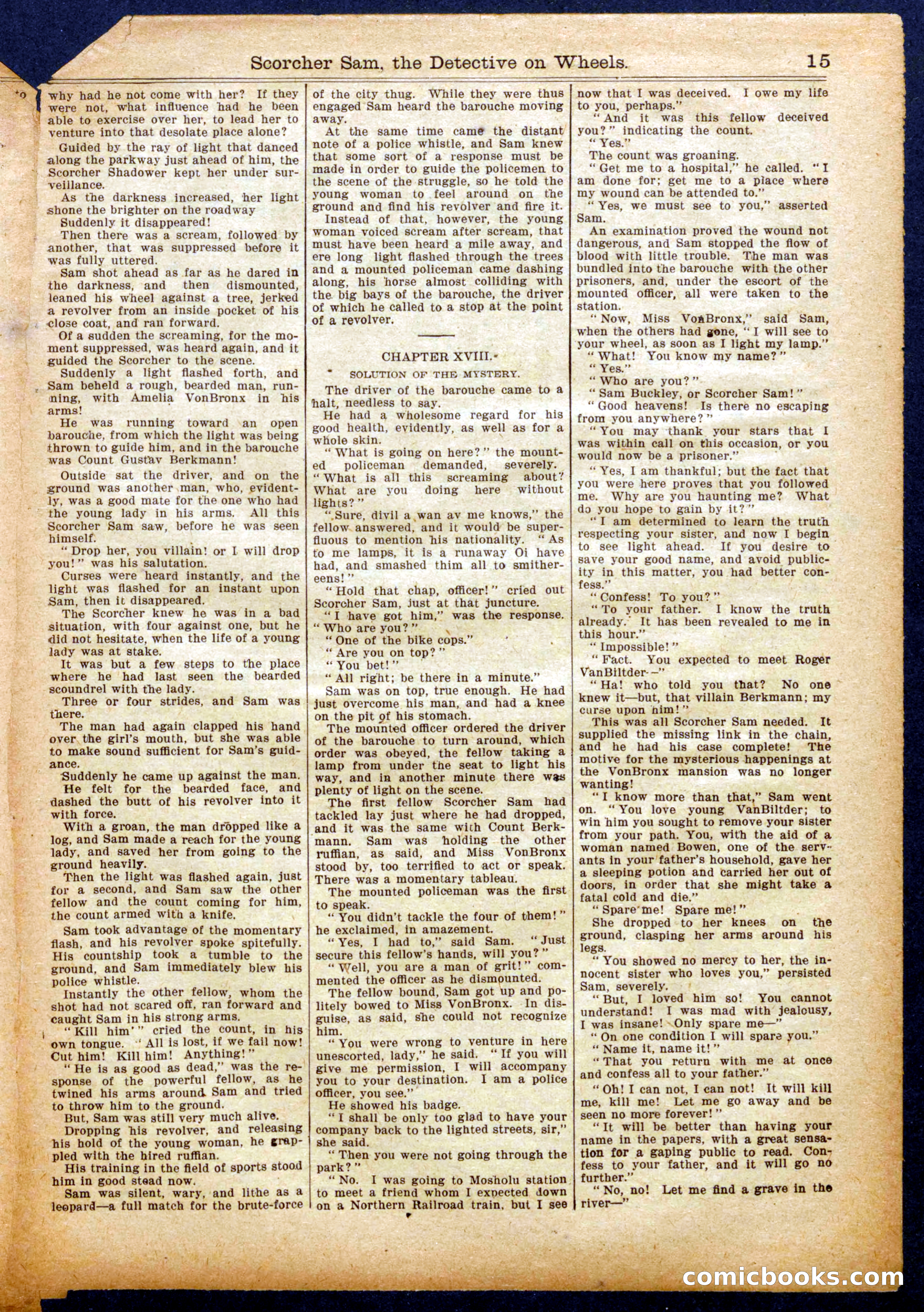 Beadle's Half Dime Library No. 997 — page 15 of 16