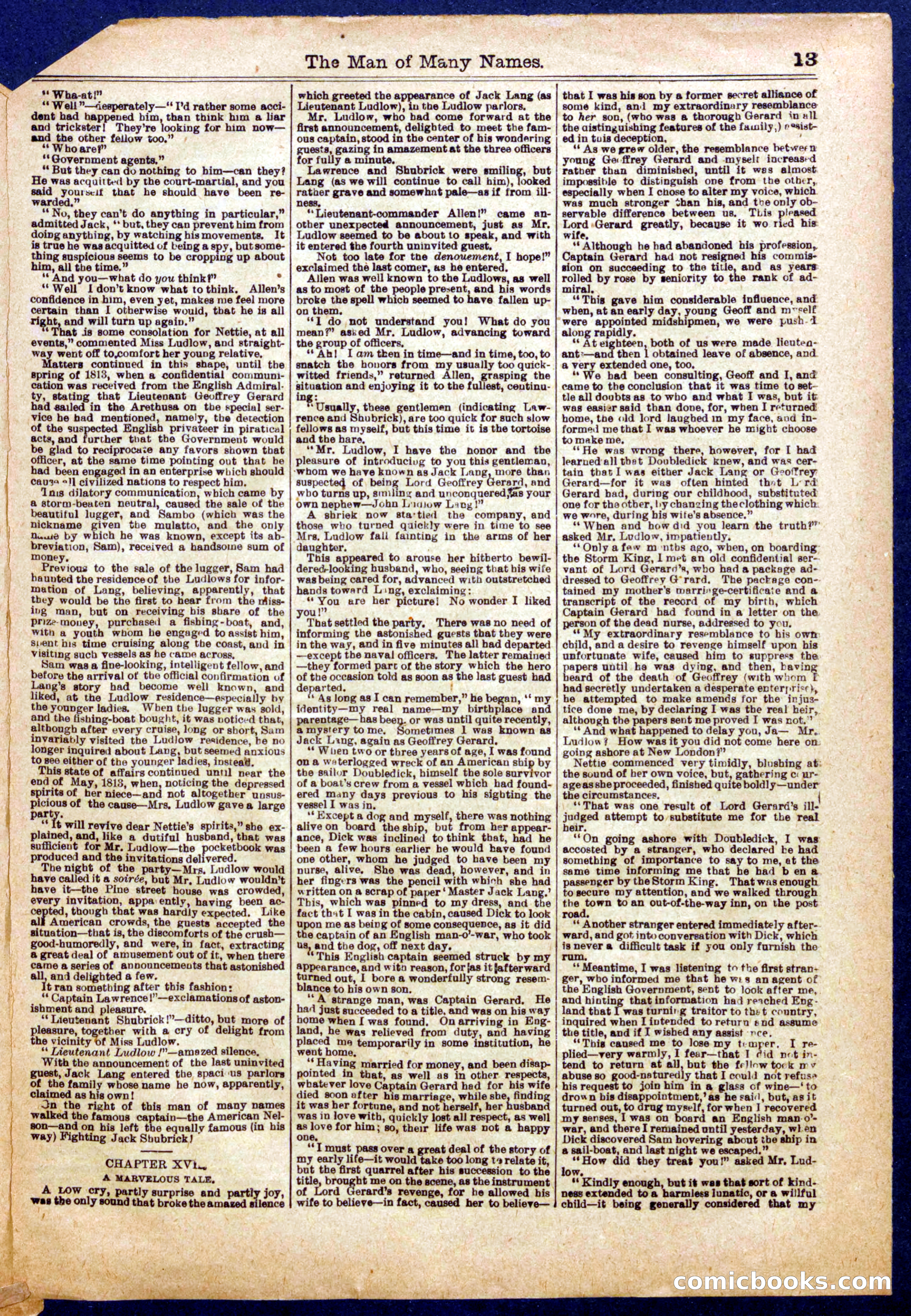 Beadle's Half Dime Library No. 999 — page 13 of 16