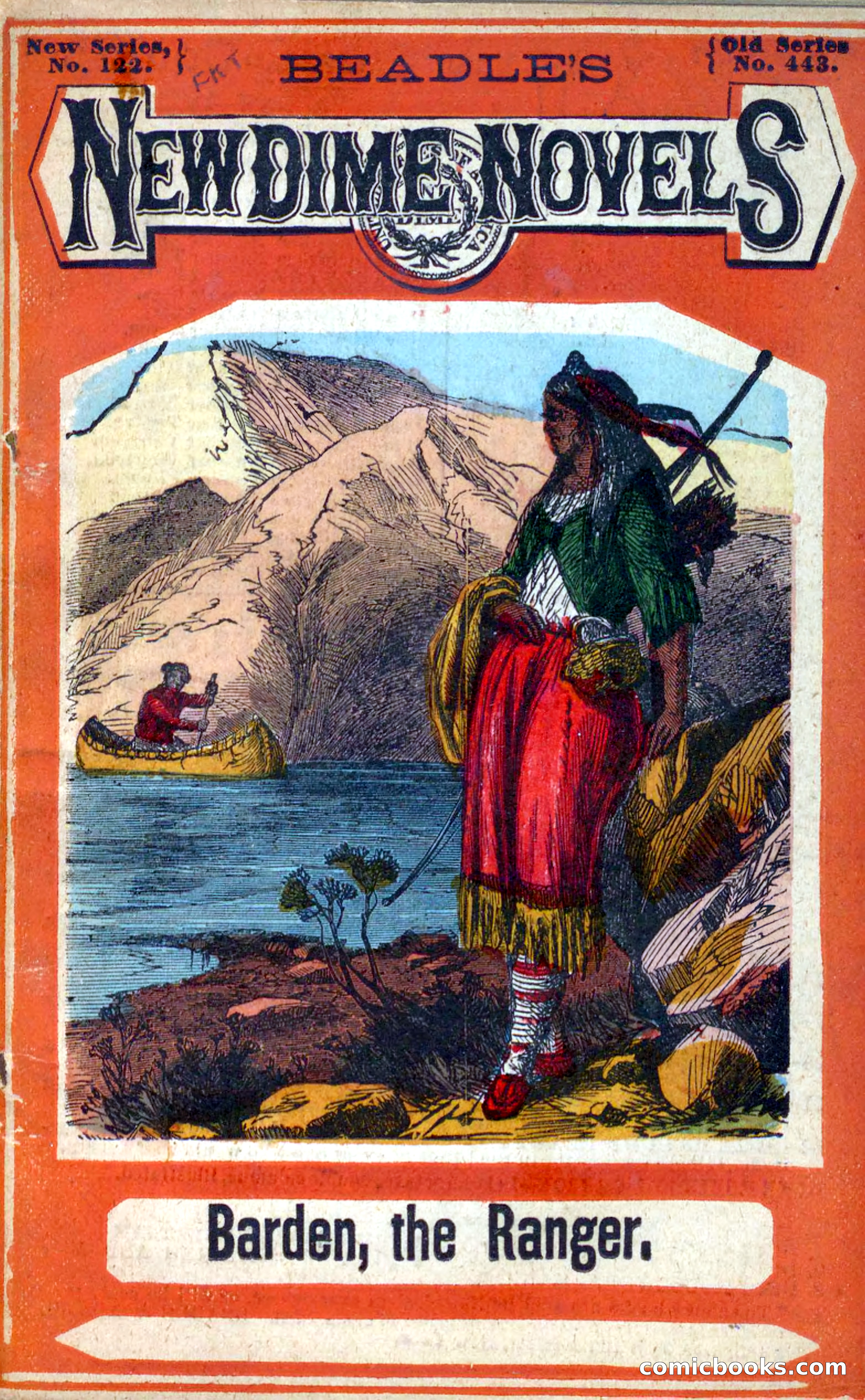 Beadle's New Dime Novels: Barden, the Ranger — page 1 of 92