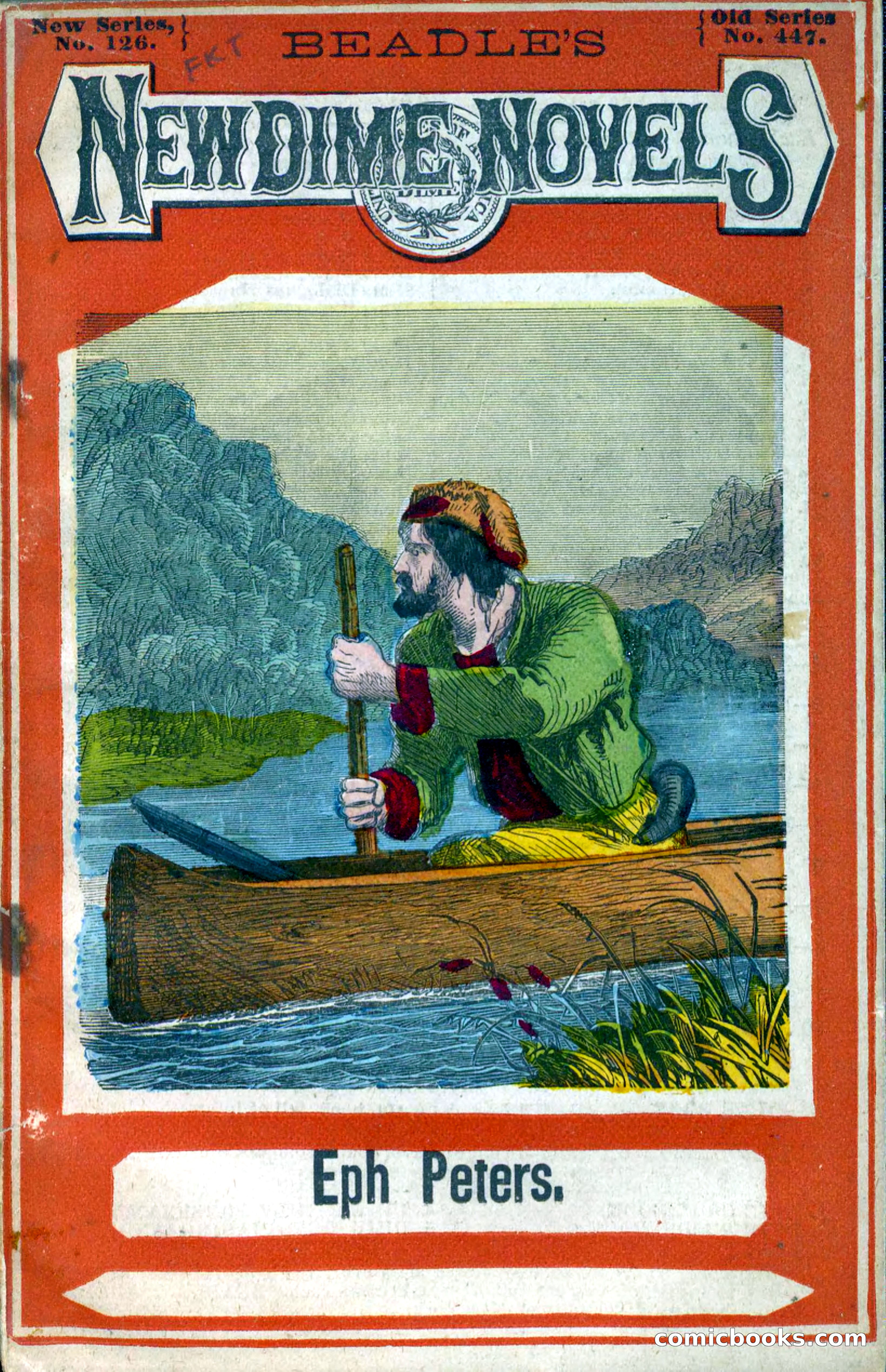 Beadle's New Dime Novels: Eph Peters — page 1 of 100