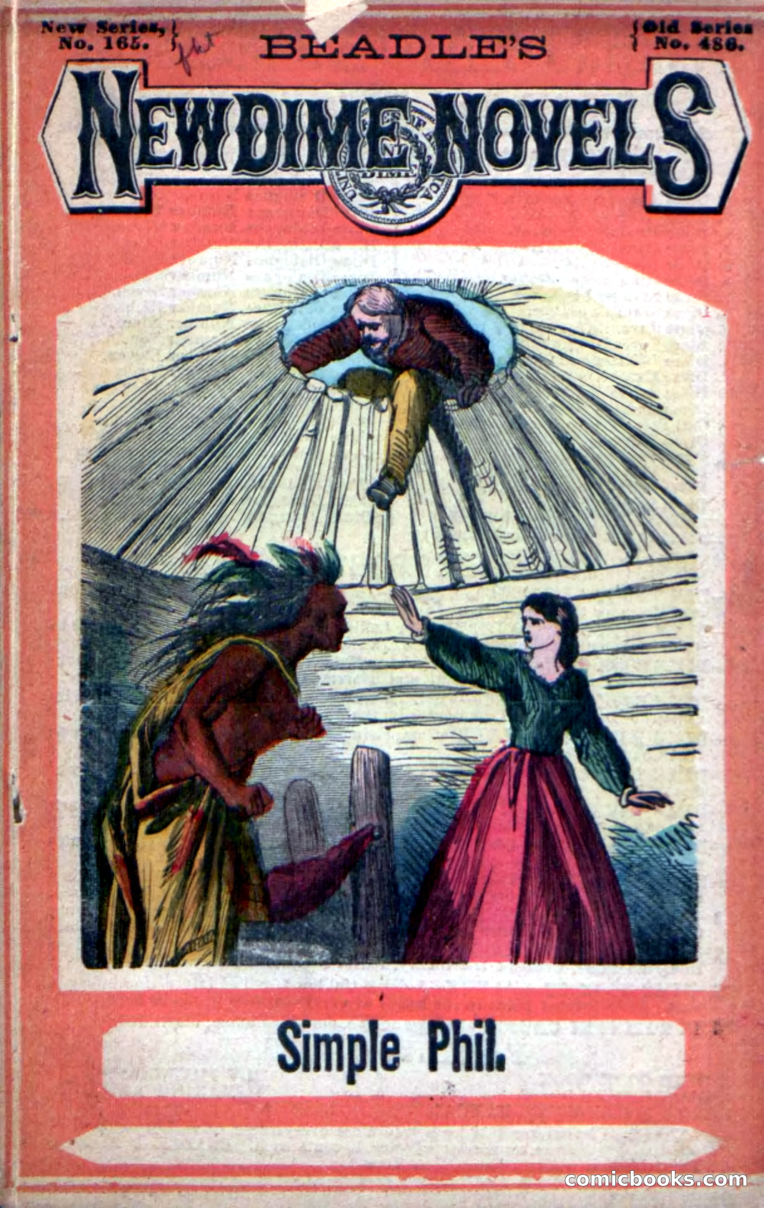 Beadle's Dime Novels: Simple Phil — page 1 of 100