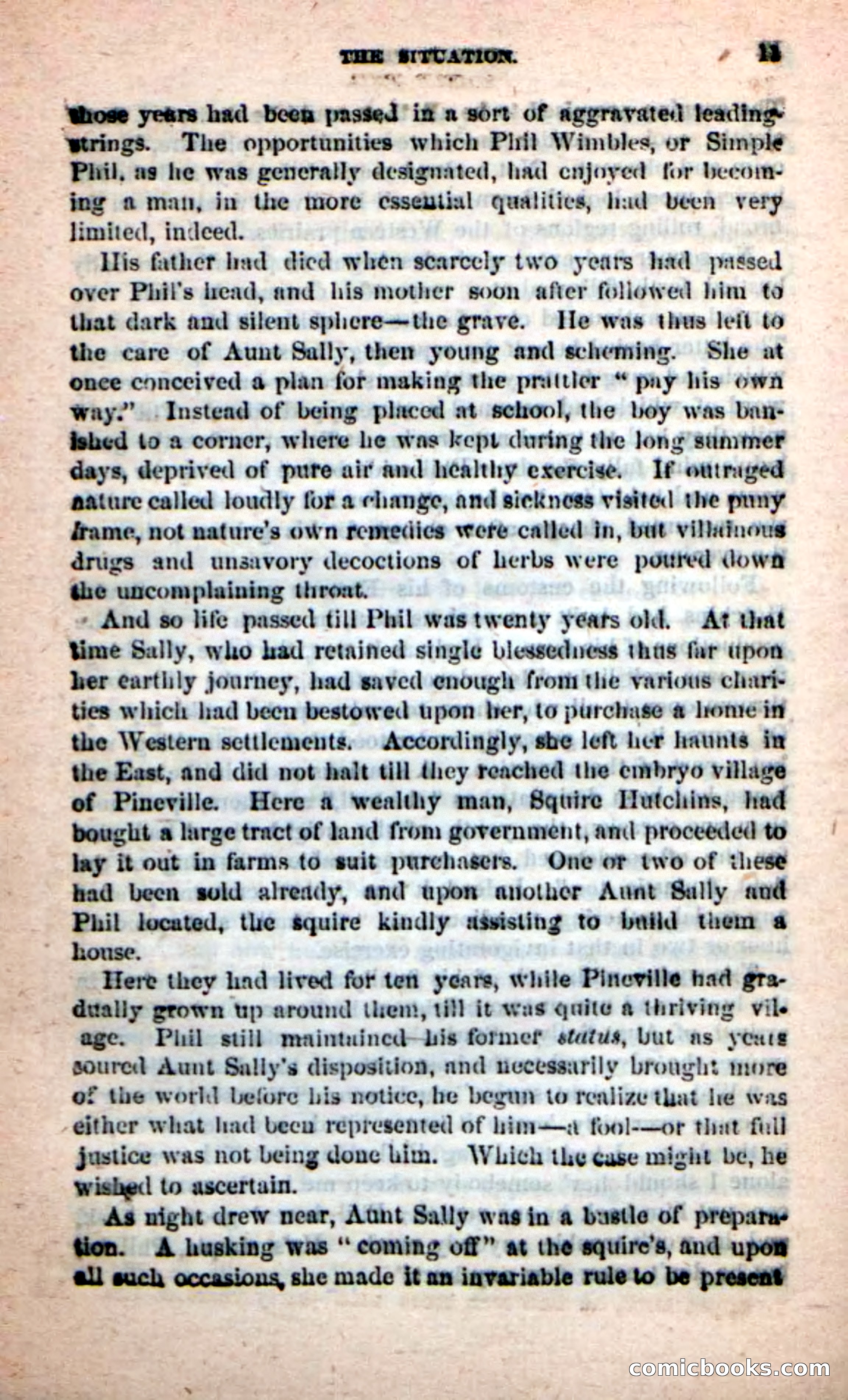 Beadle's Dime Novels: Simple Phil — page 7 of 100