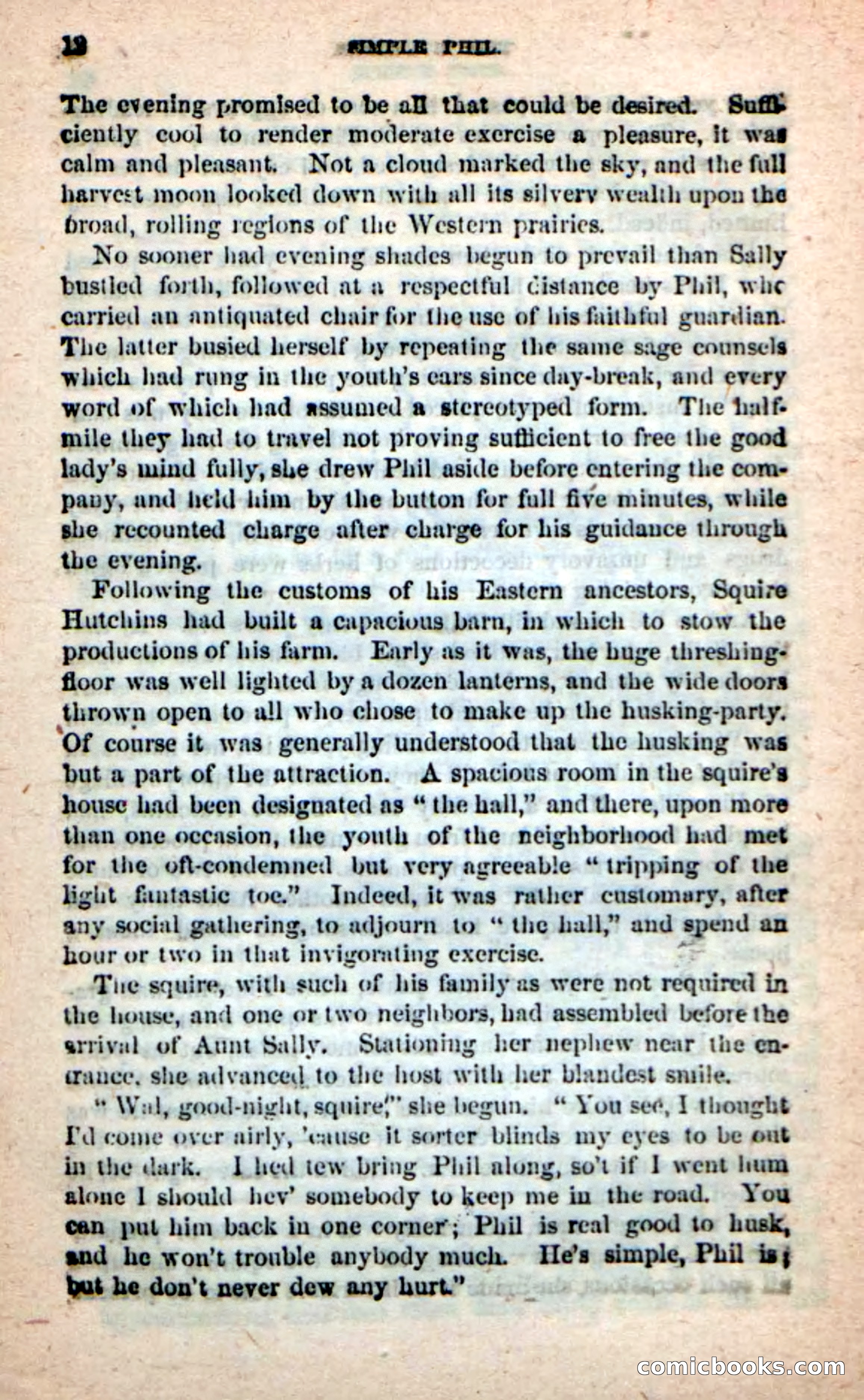 Beadle's Dime Novels: Simple Phil — page 8 of 100