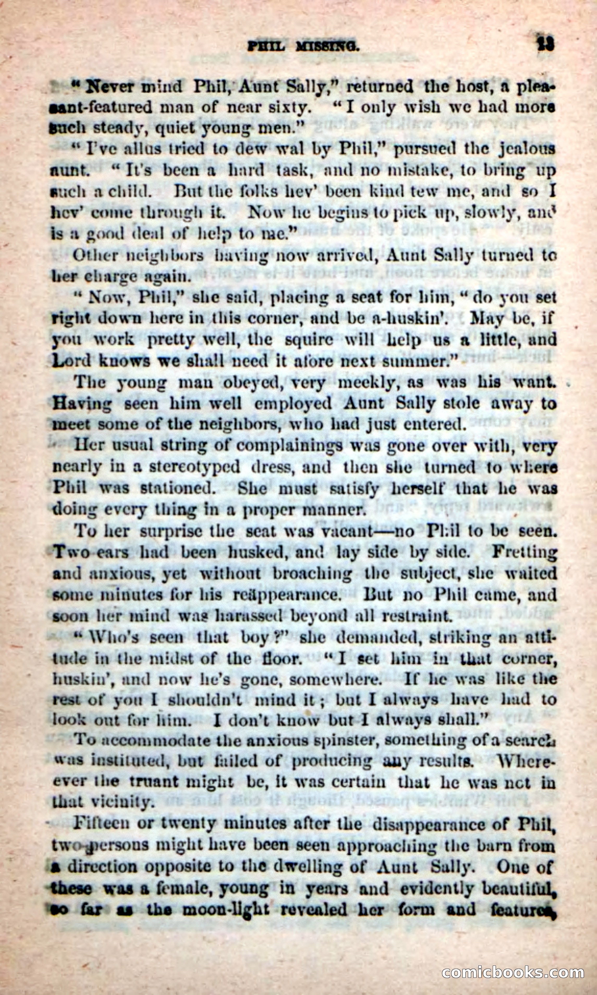 Beadle's Dime Novels: Simple Phil — page 9 of 100