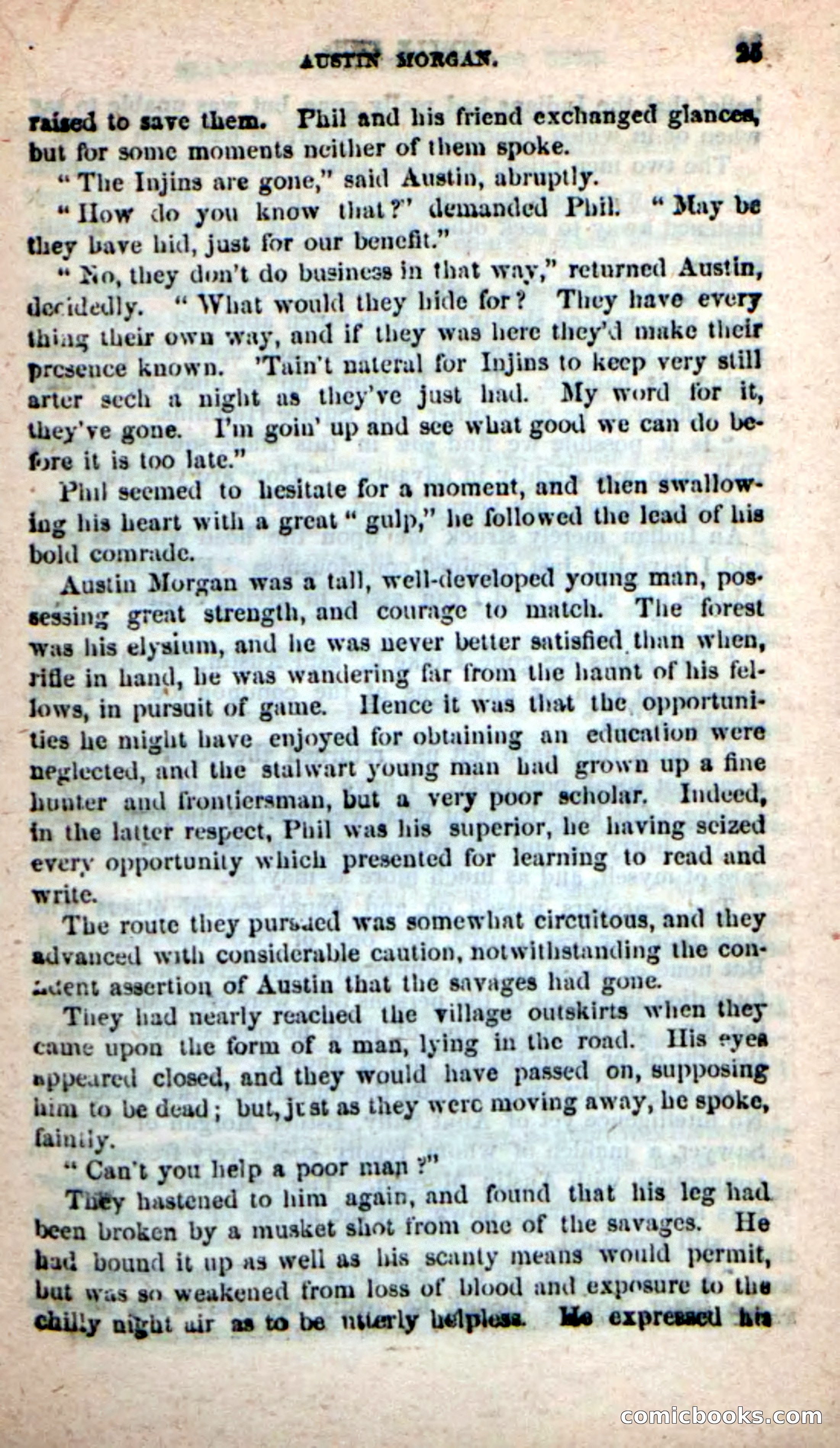 Beadle's Dime Novels: Simple Phil — page 21 of 100