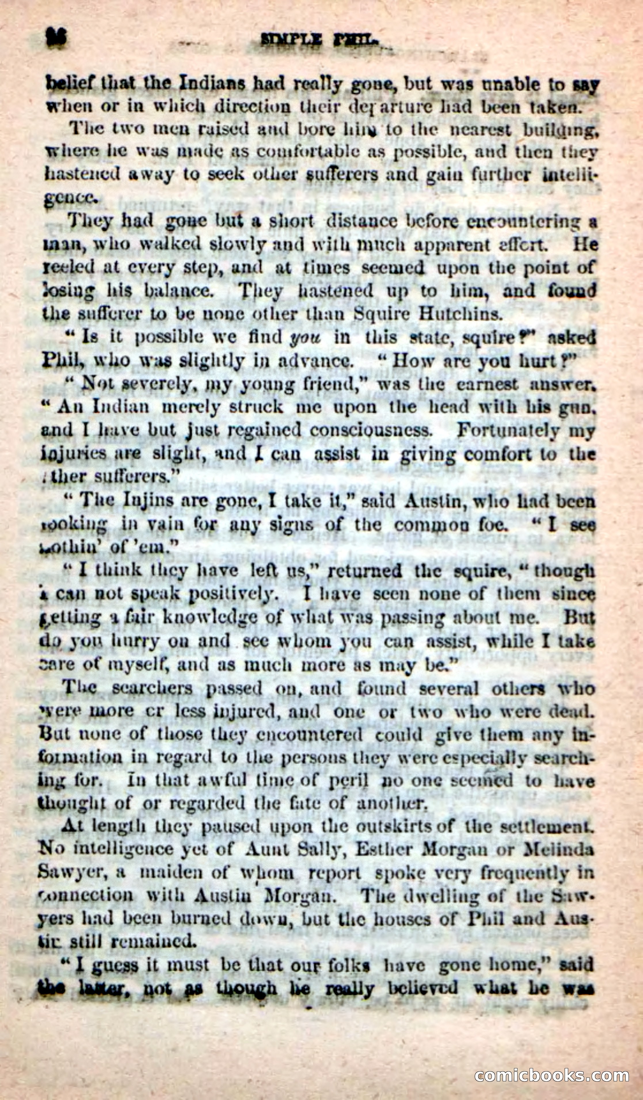 Beadle's Dime Novels: Simple Phil — page 22 of 100