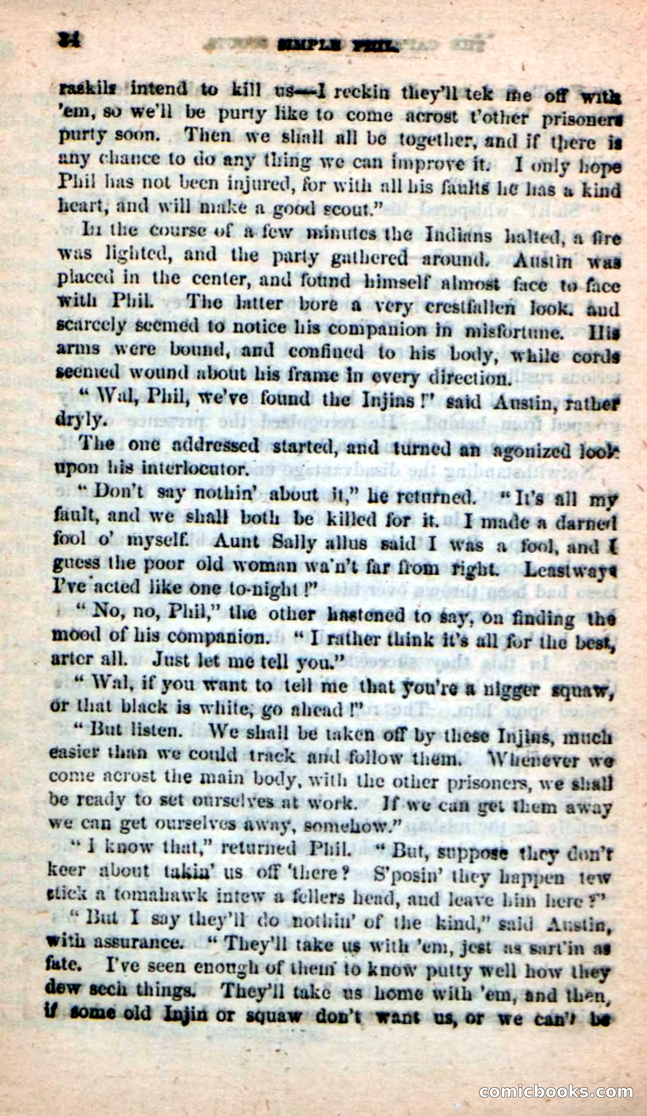 Beadle's Dime Novels: Simple Phil — page 30 of 100