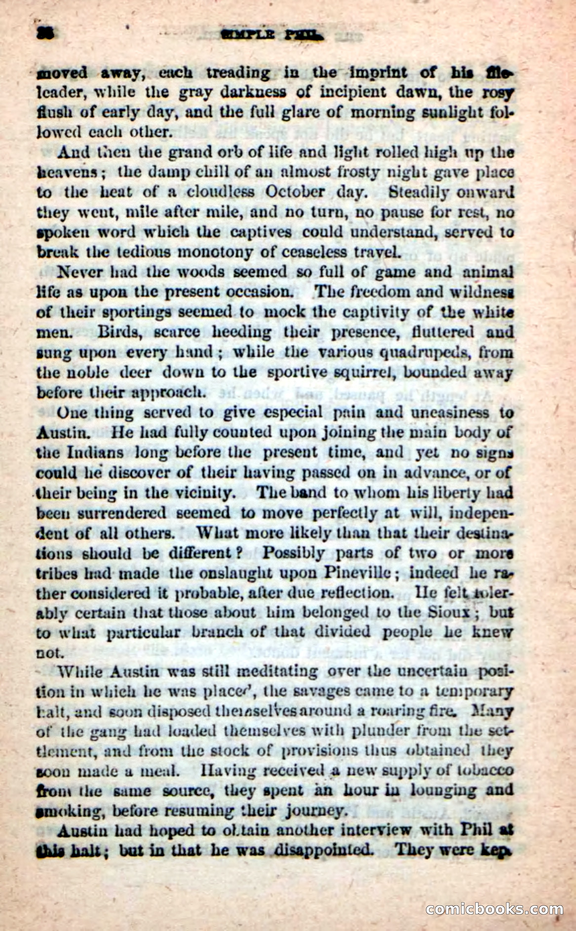 Beadle's Dime Novels: Simple Phil — page 32 of 100