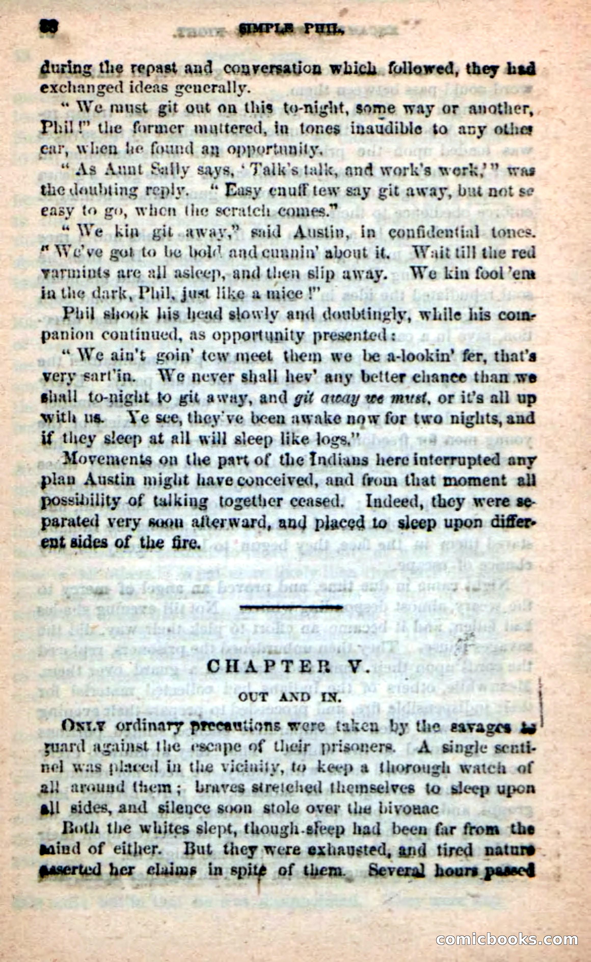 Beadle's Dime Novels: Simple Phil — page 34 of 100
