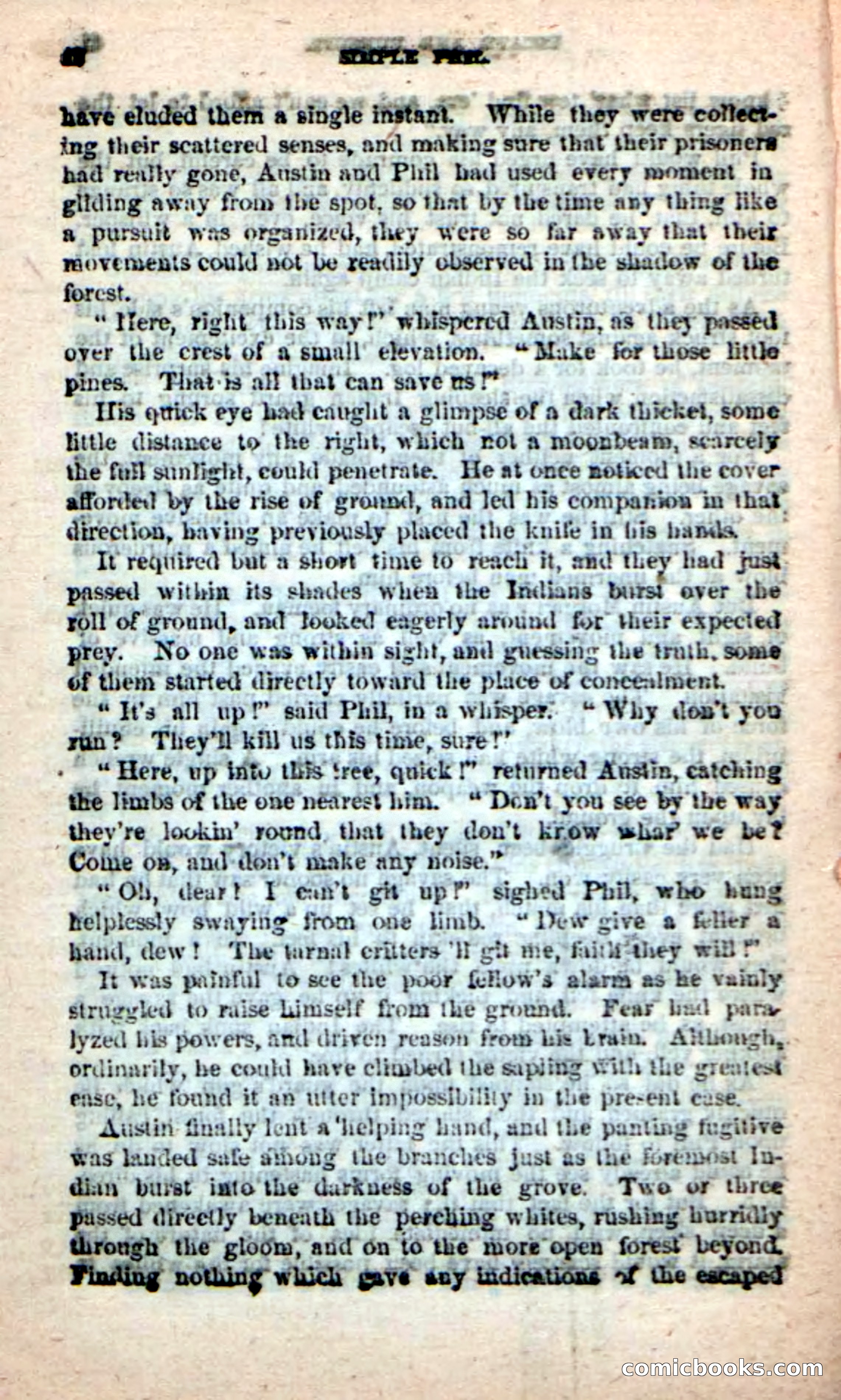 Beadle's Dime Novels: Simple Phil — page 38 of 100