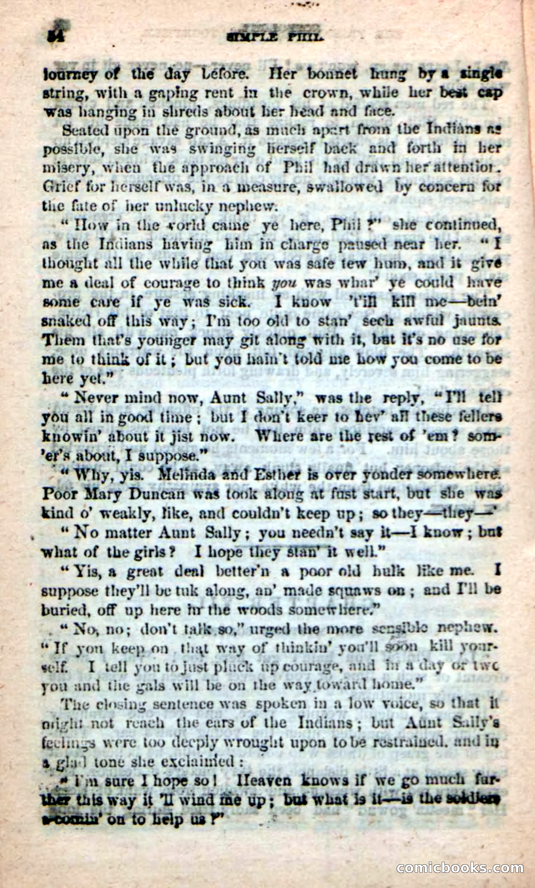 Beadle's Dime Novels: Simple Phil — page 50 of 100
