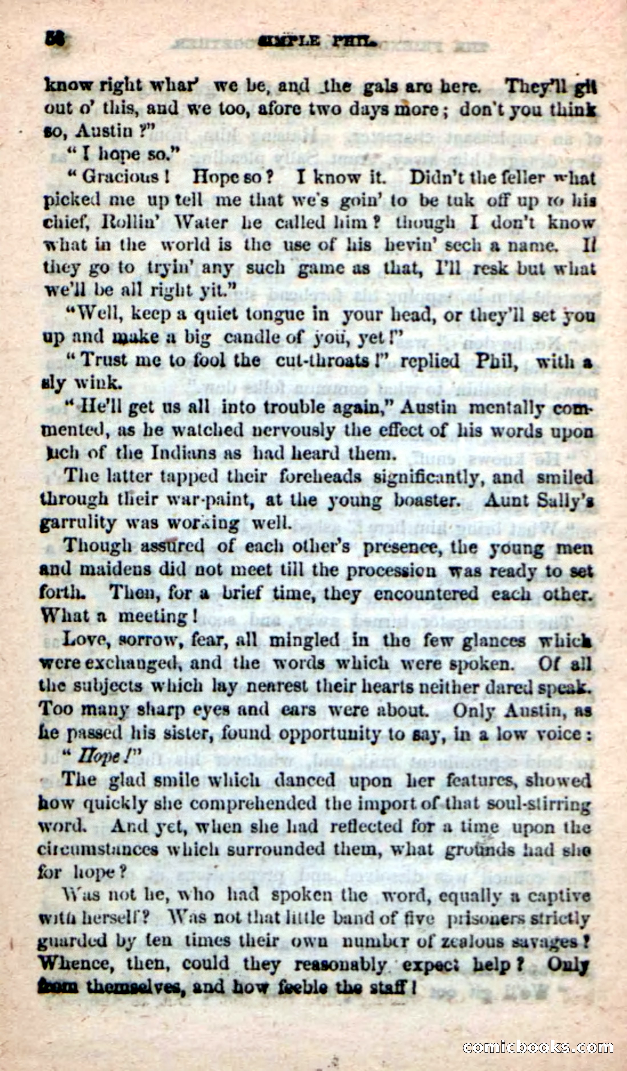 Beadle's Dime Novels: Simple Phil — page 52 of 100