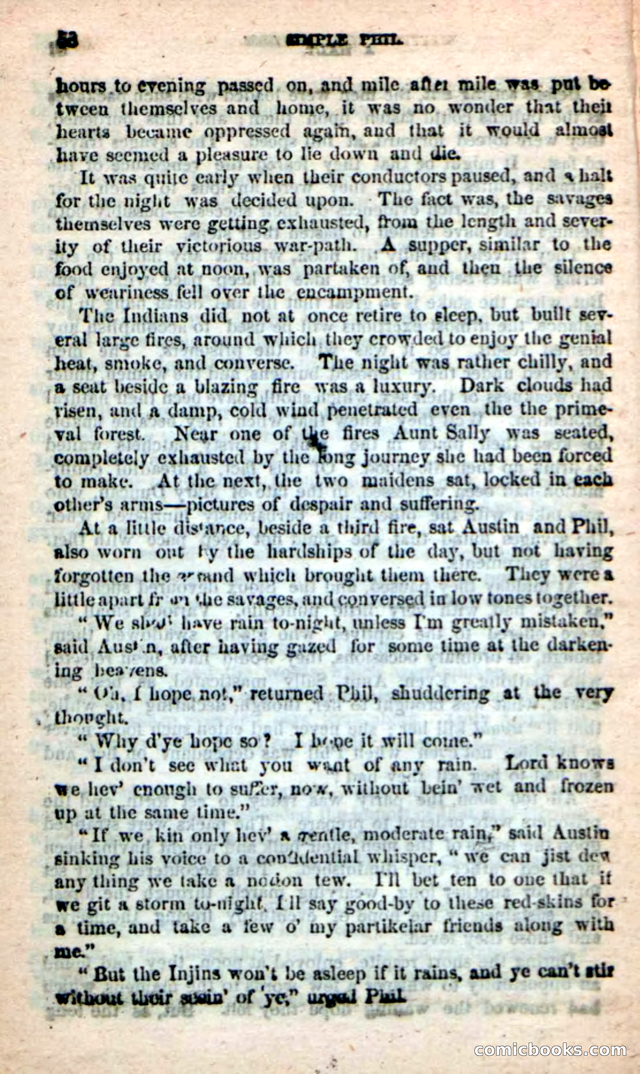 Beadle's Dime Novels: Simple Phil — page 54 of 100