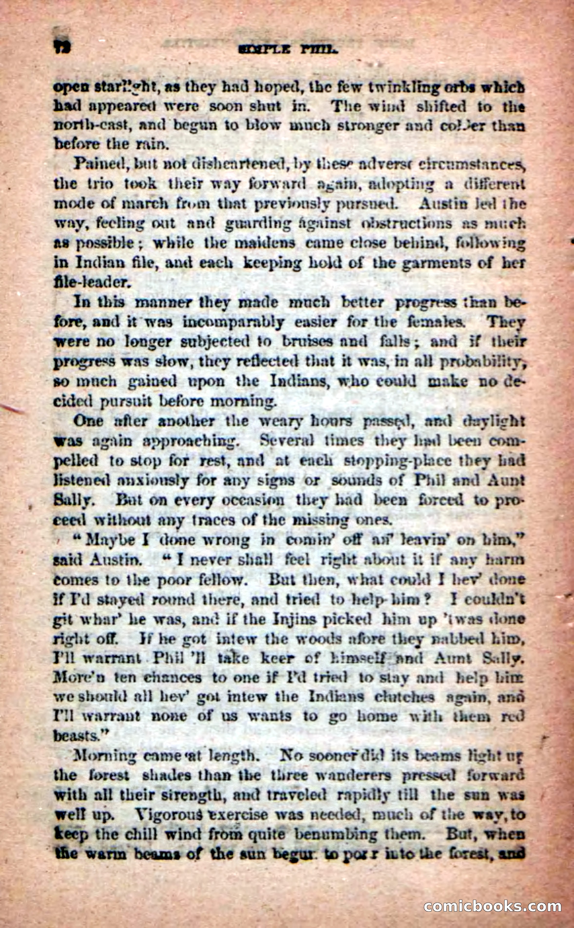Beadle's Dime Novels: Simple Phil — page 68 of 100