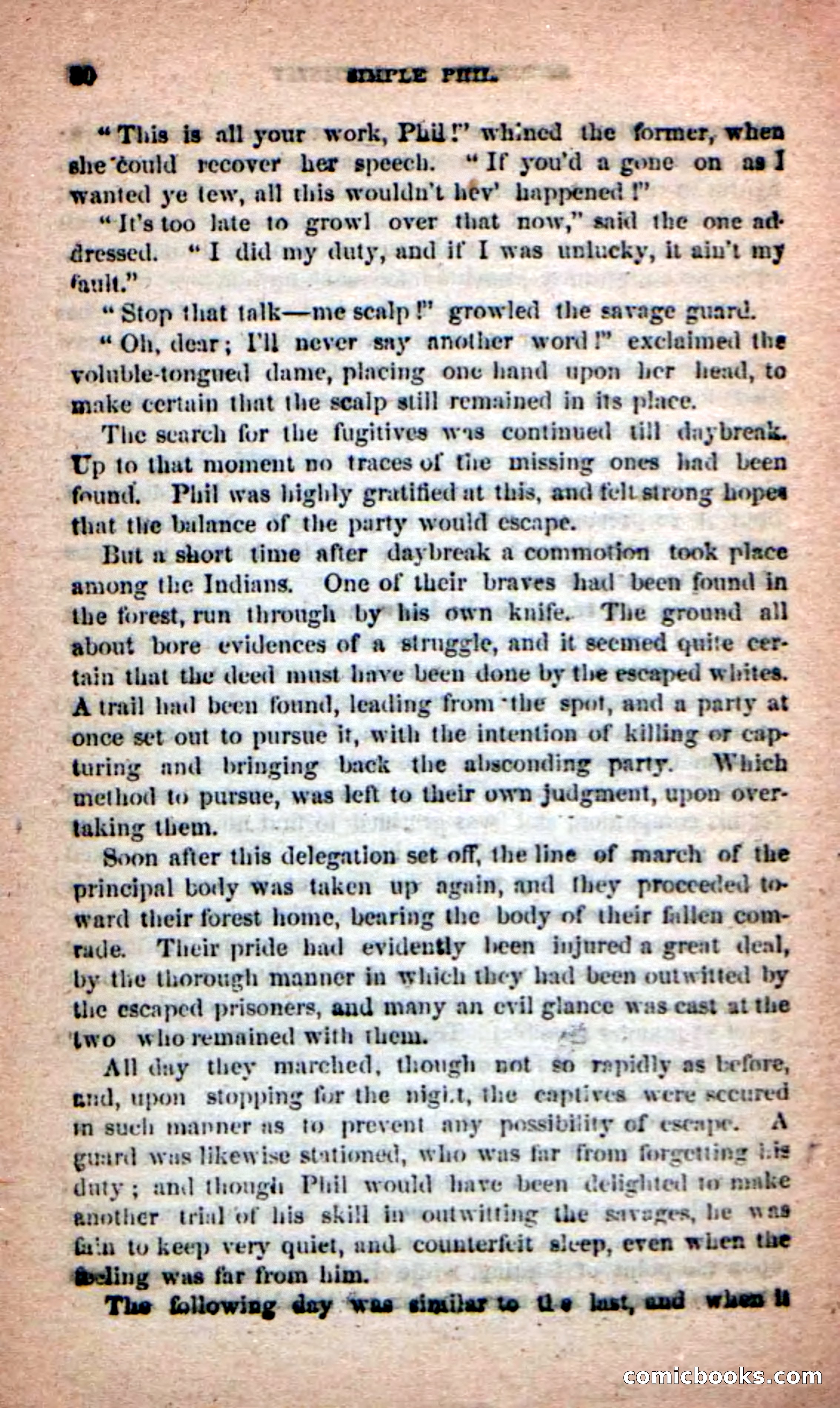Beadle's Dime Novels: Simple Phil — page 76 of 100