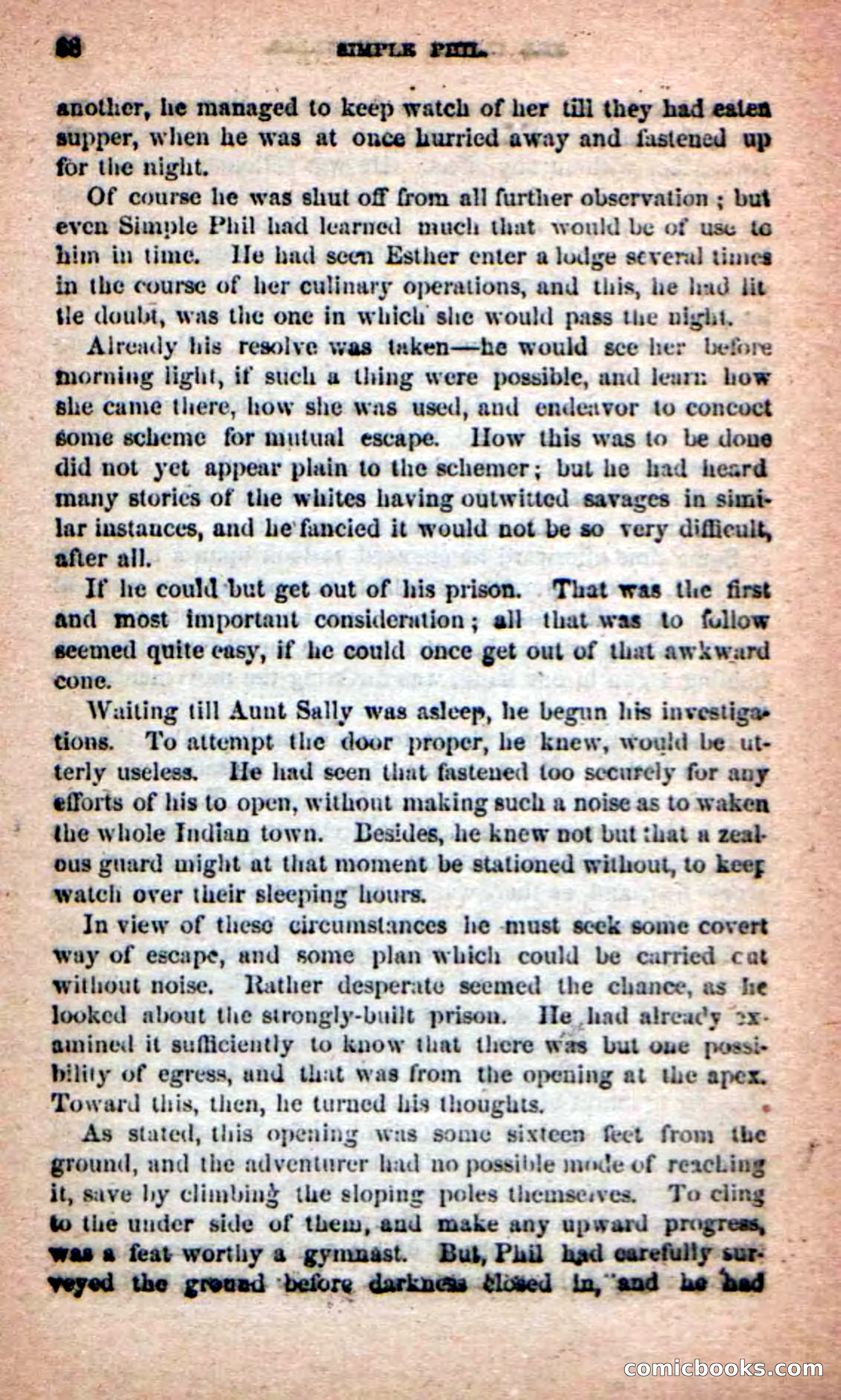 Beadle's Dime Novels: Simple Phil — page 84 of 100