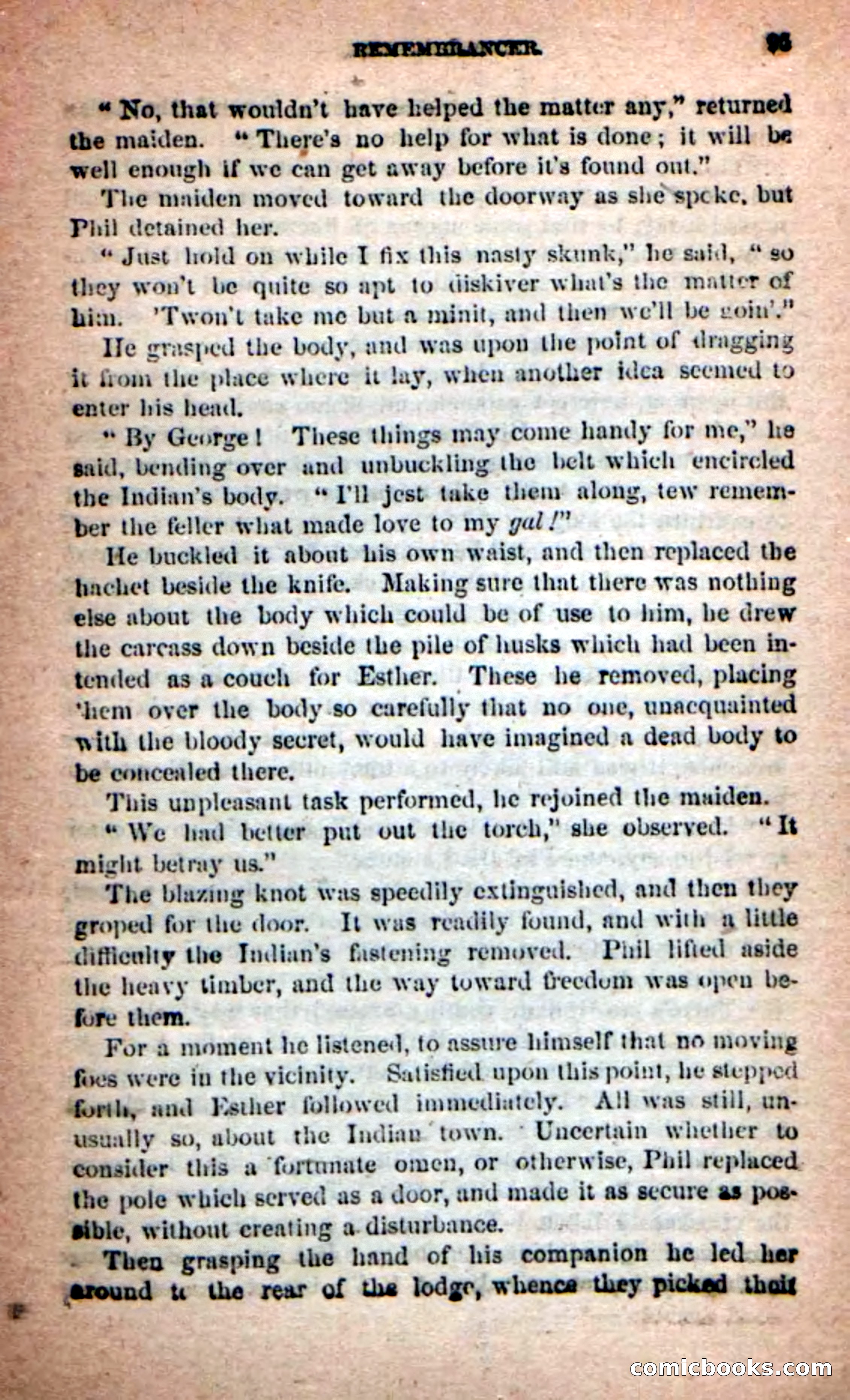 Beadle's Dime Novels: Simple Phil — page 91 of 100