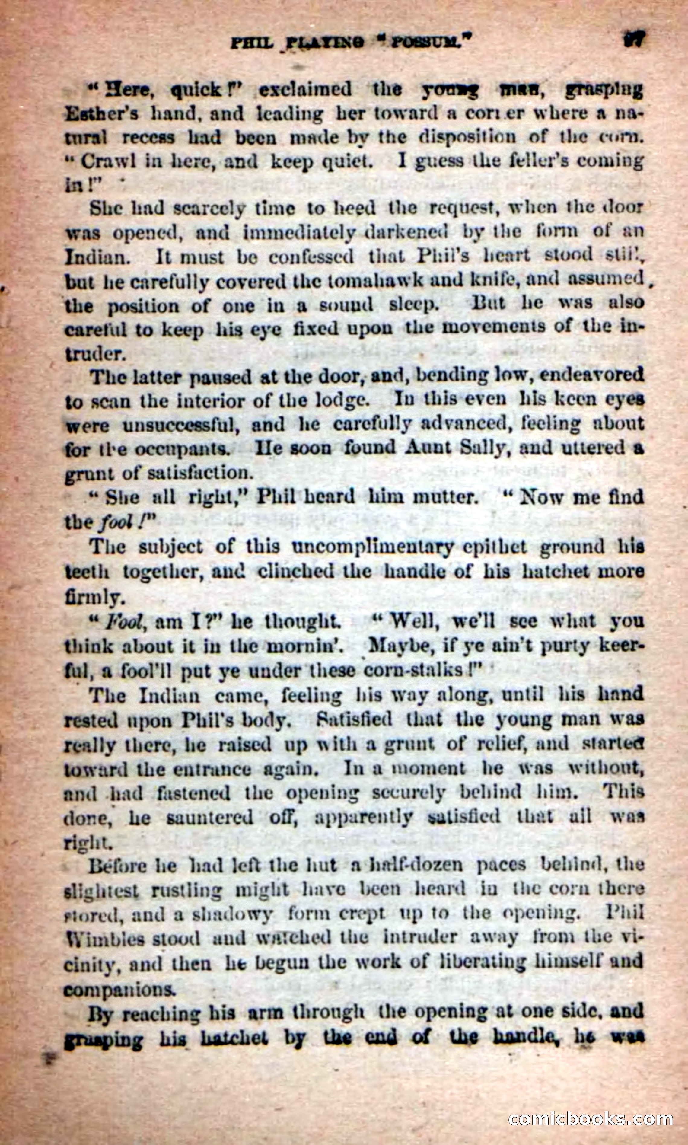 Beadle's Dime Novels: Simple Phil — page 93 of 100